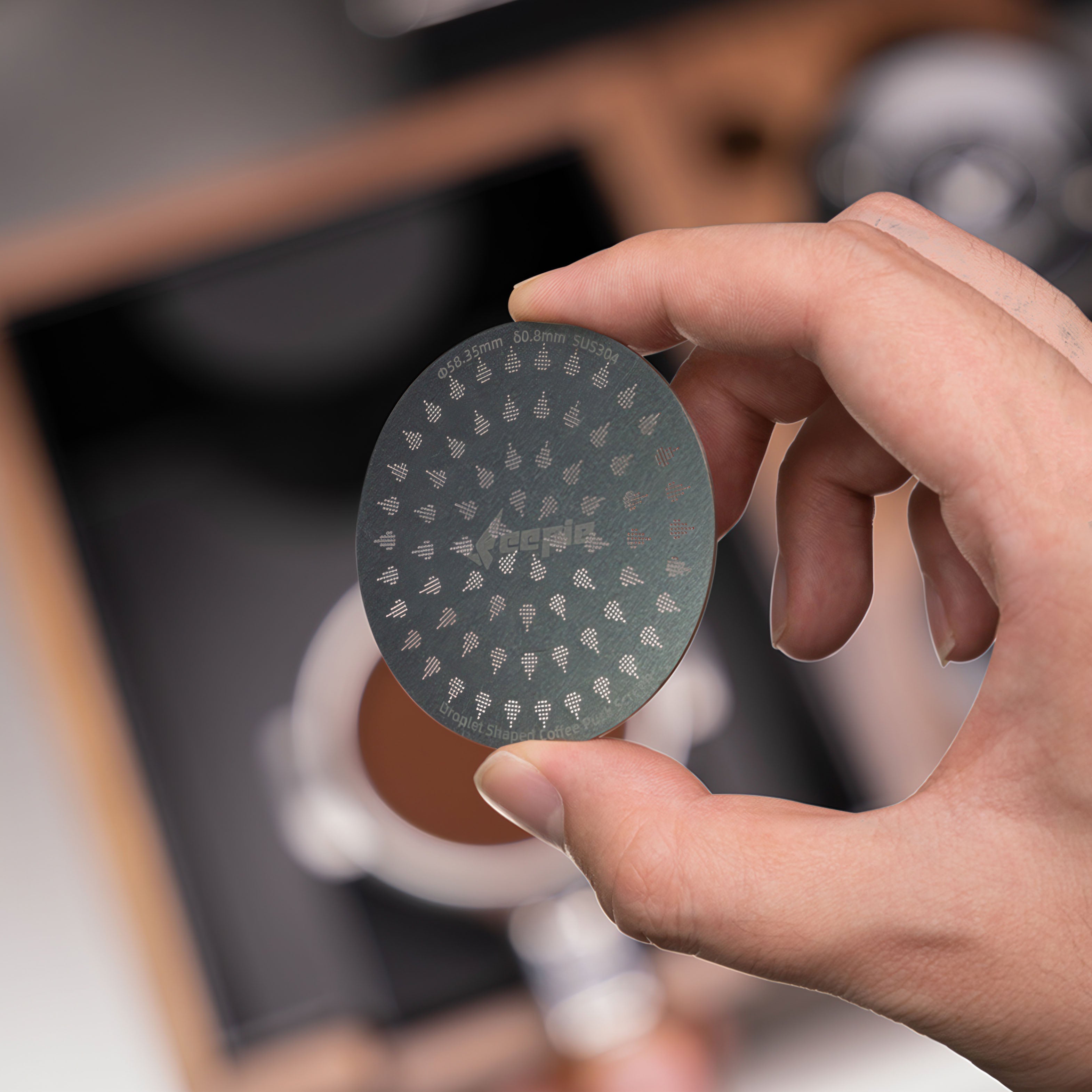 Espresso Puck Screen Thick 0.8mm - Shop Coffee Hobby