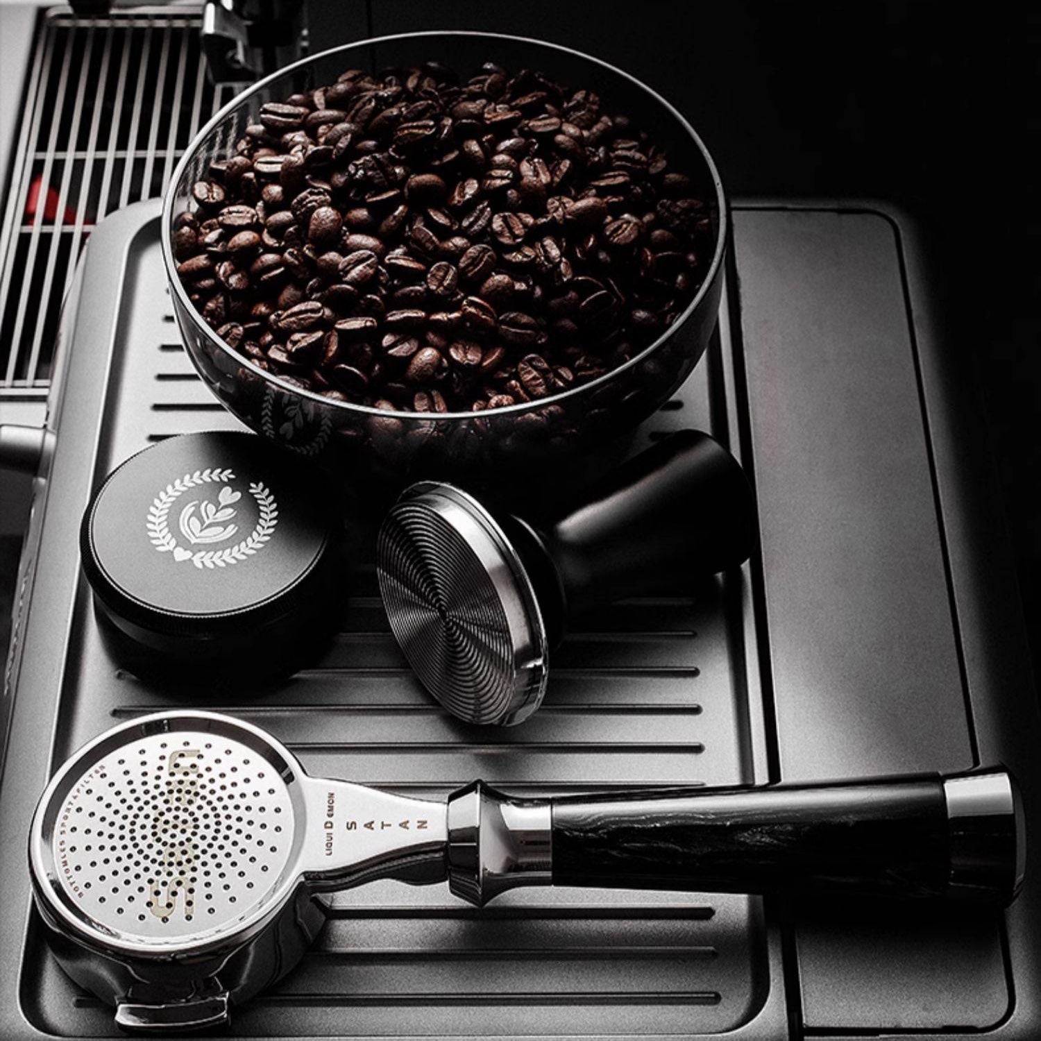 High-Extraction Italian Bottomed Portafilter Handle - Shop Coffee Hobby