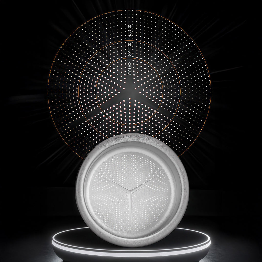 Pure Titanium Espresso Basket - Shop Coffee Hobby