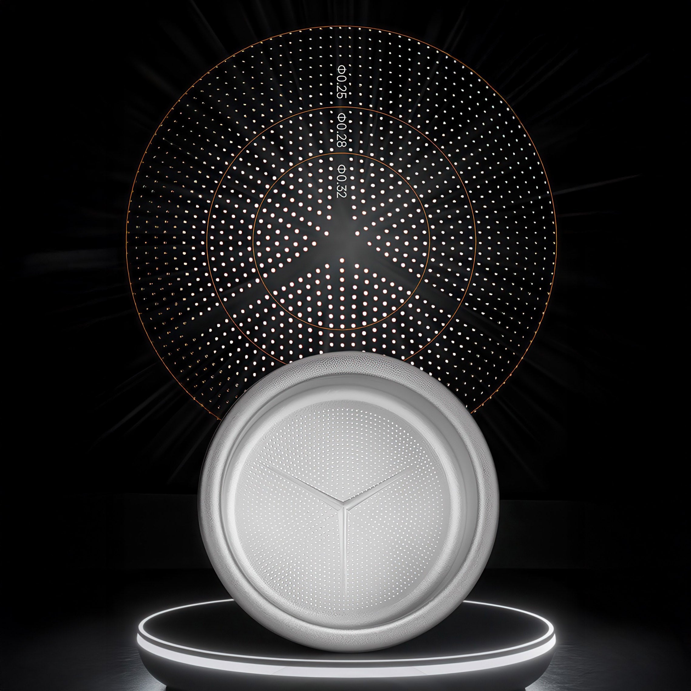 Pure Titanium Espresso Basket - Shop Coffee Hobby