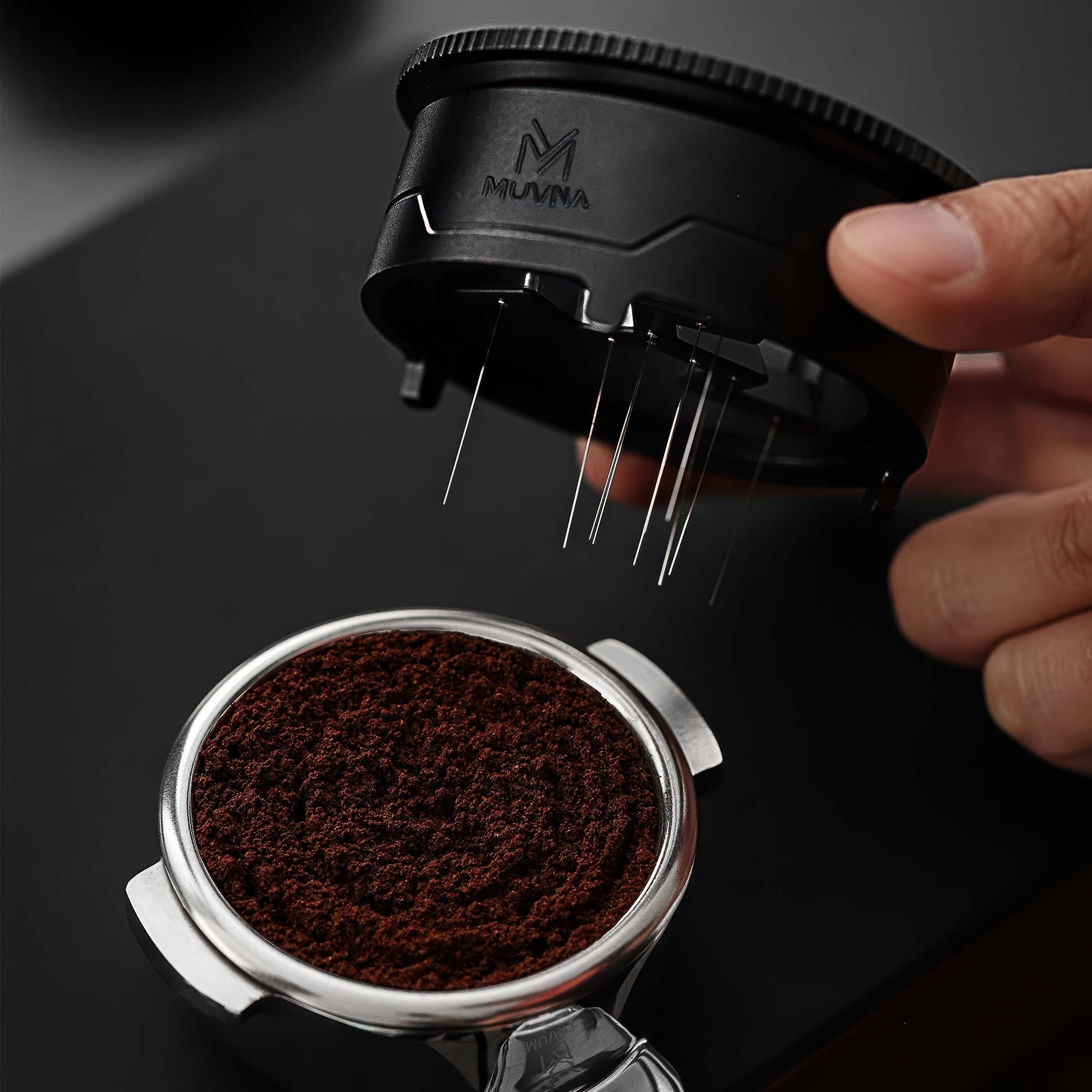 Z10 WDT Tool & Dosing Ring - 2-in-1 Espresso Distributor - Shop Coffee Hobby