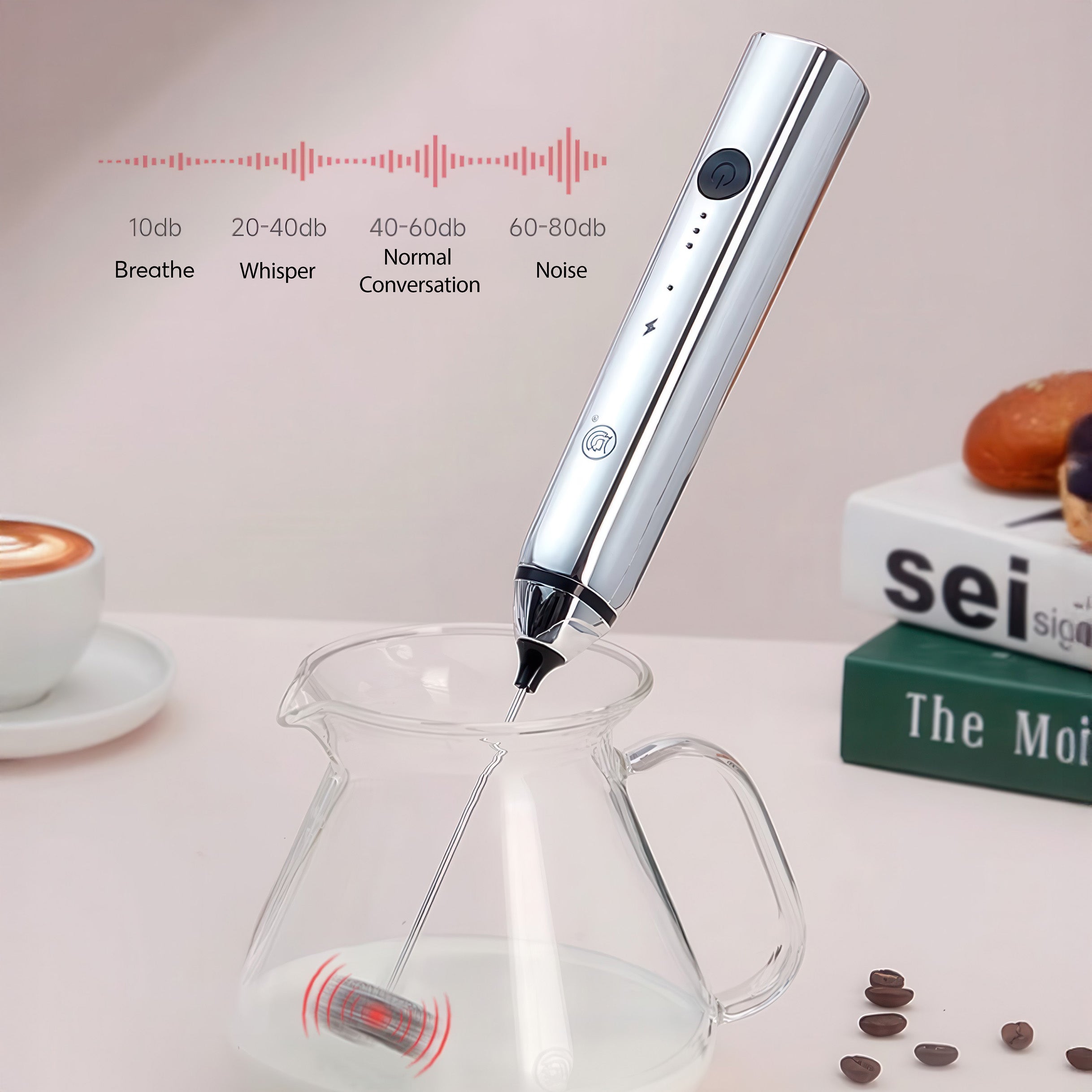 Handheld Milk Frother Electric Foam Maker - Shop Coffee Hobby