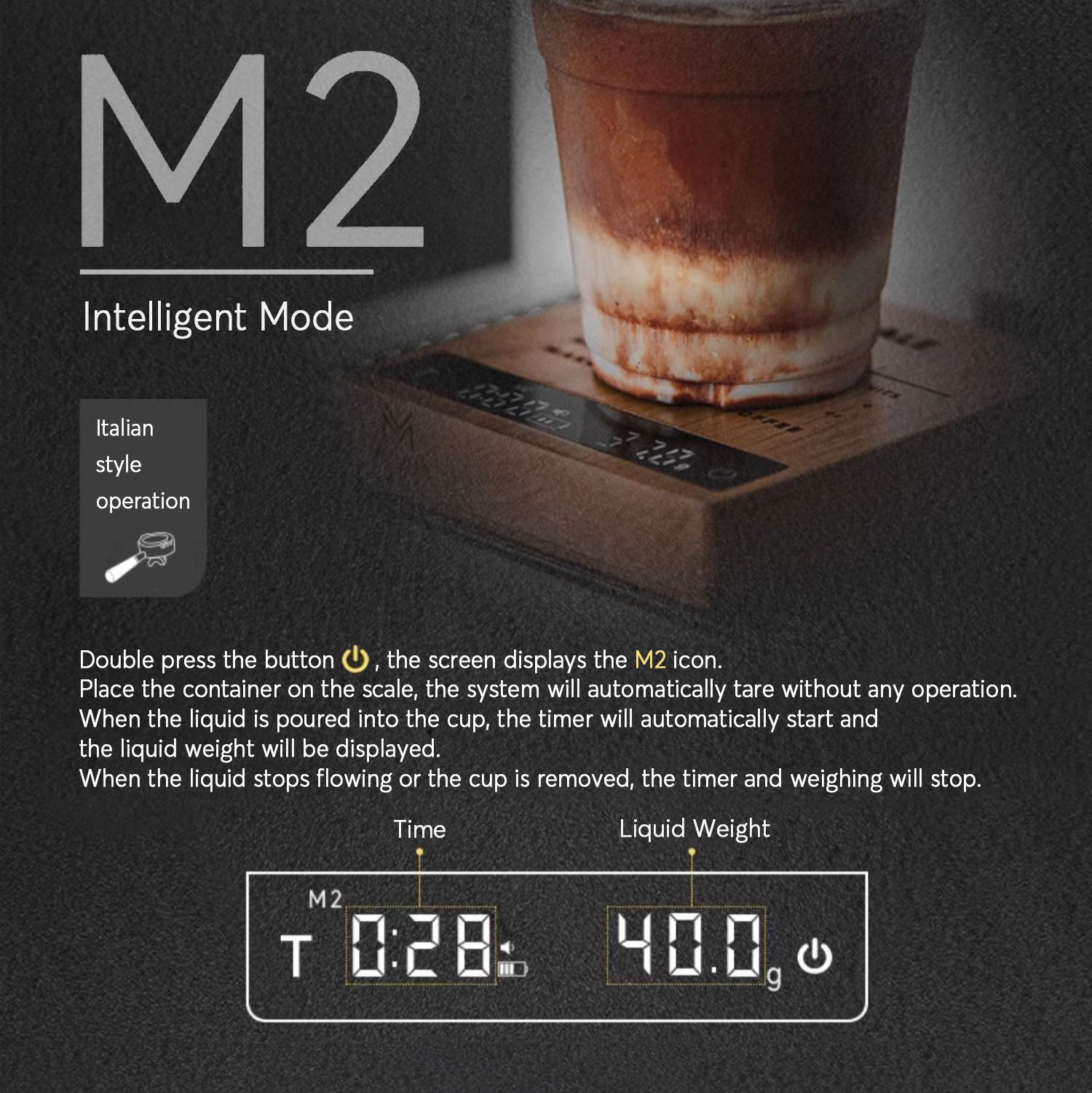 High Precision Wooden Coffee Scale with Touch Sensor - Shop Coffee Hobby