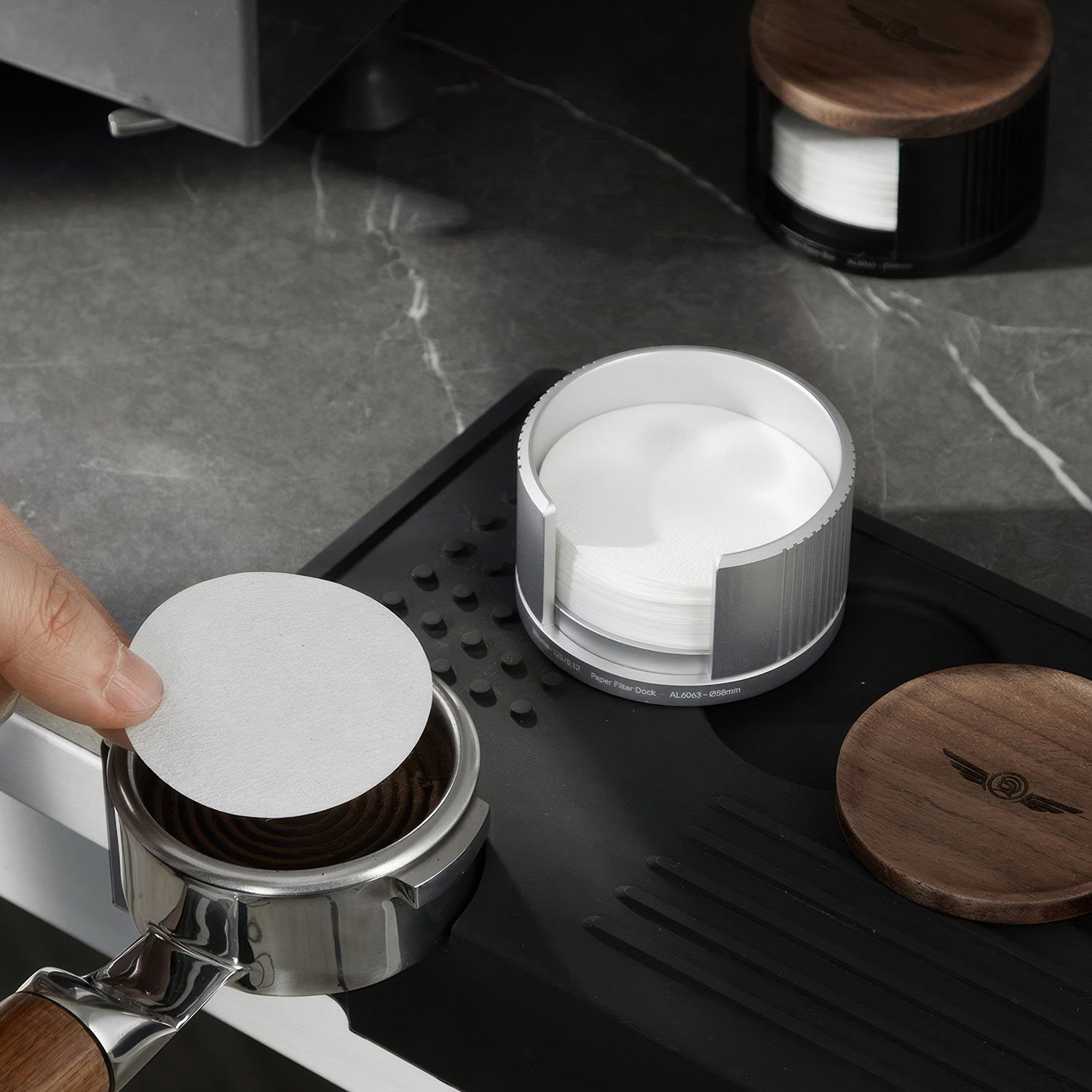 Aluminum Espresso Filter Paper Holder - Shop Coffee Hobby