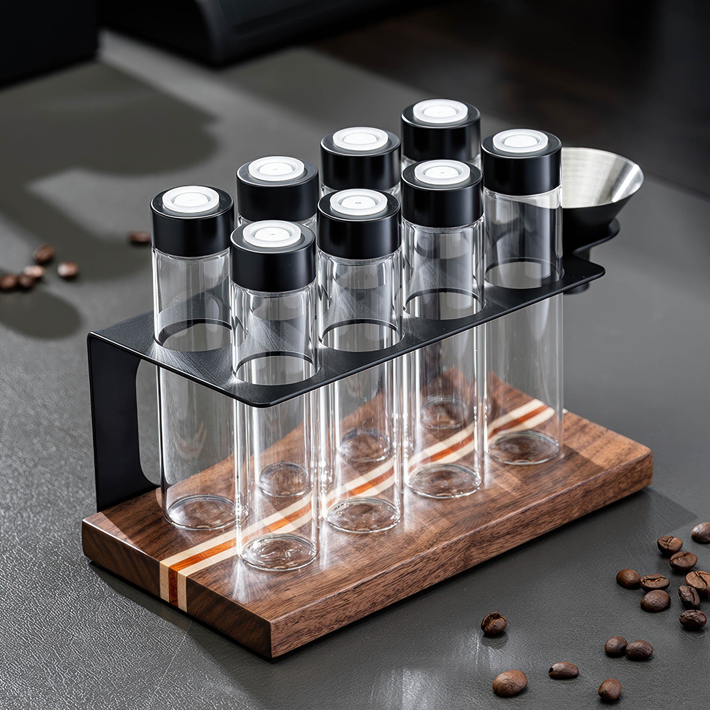 Lab-Style Coffee Storage Bean Rack - Shop Coffee Hobby