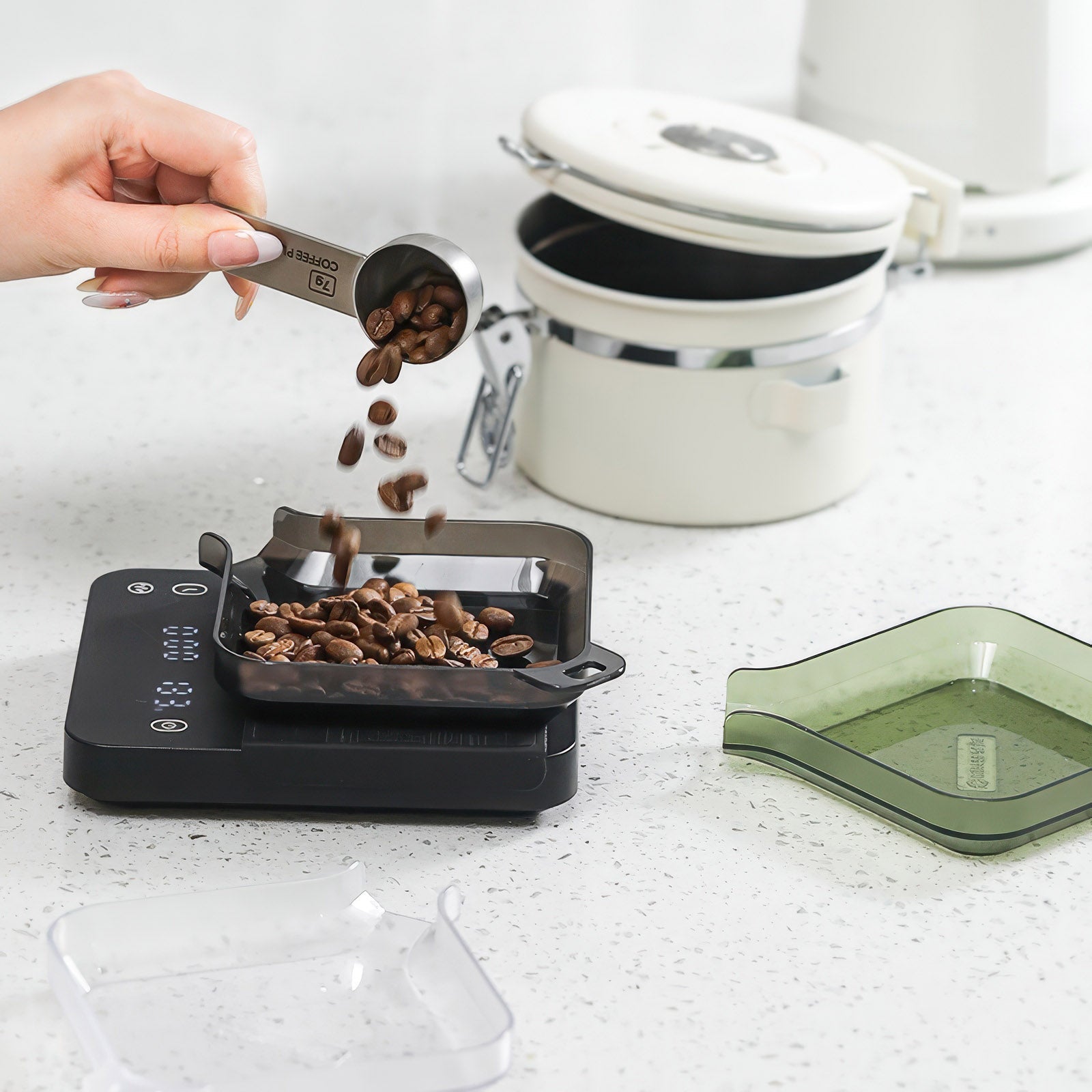 Coffee Bean Weighing Tray - Shop Coffee Hobby