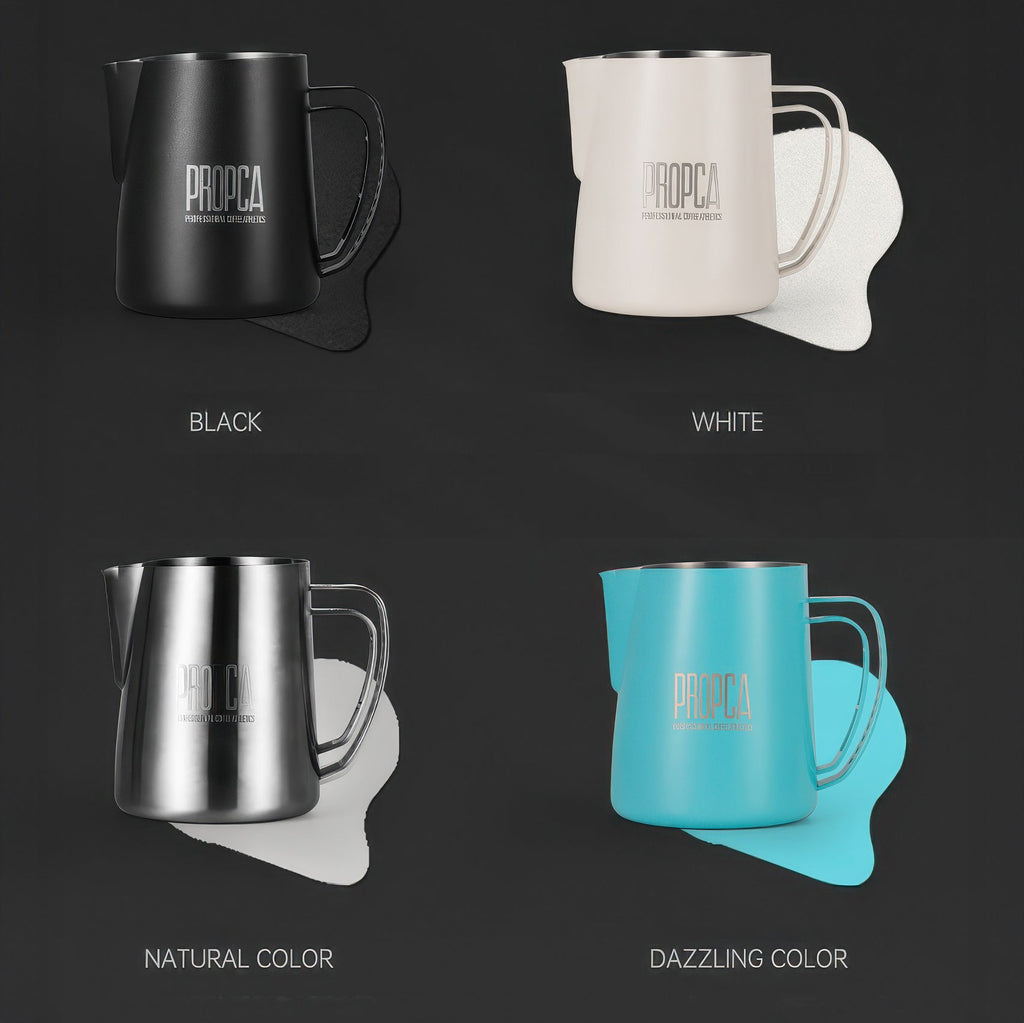 Double Wing Latte Art Pitcher Professional Milk Frothing Cup - Shop Coffee Hobby