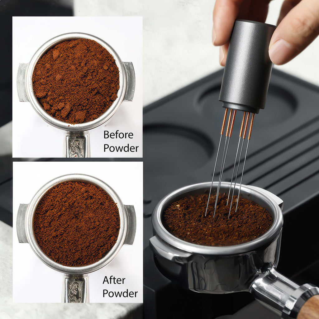 WDT Tool Espresso with Magnetic Stand - Shop Coffee Hobby