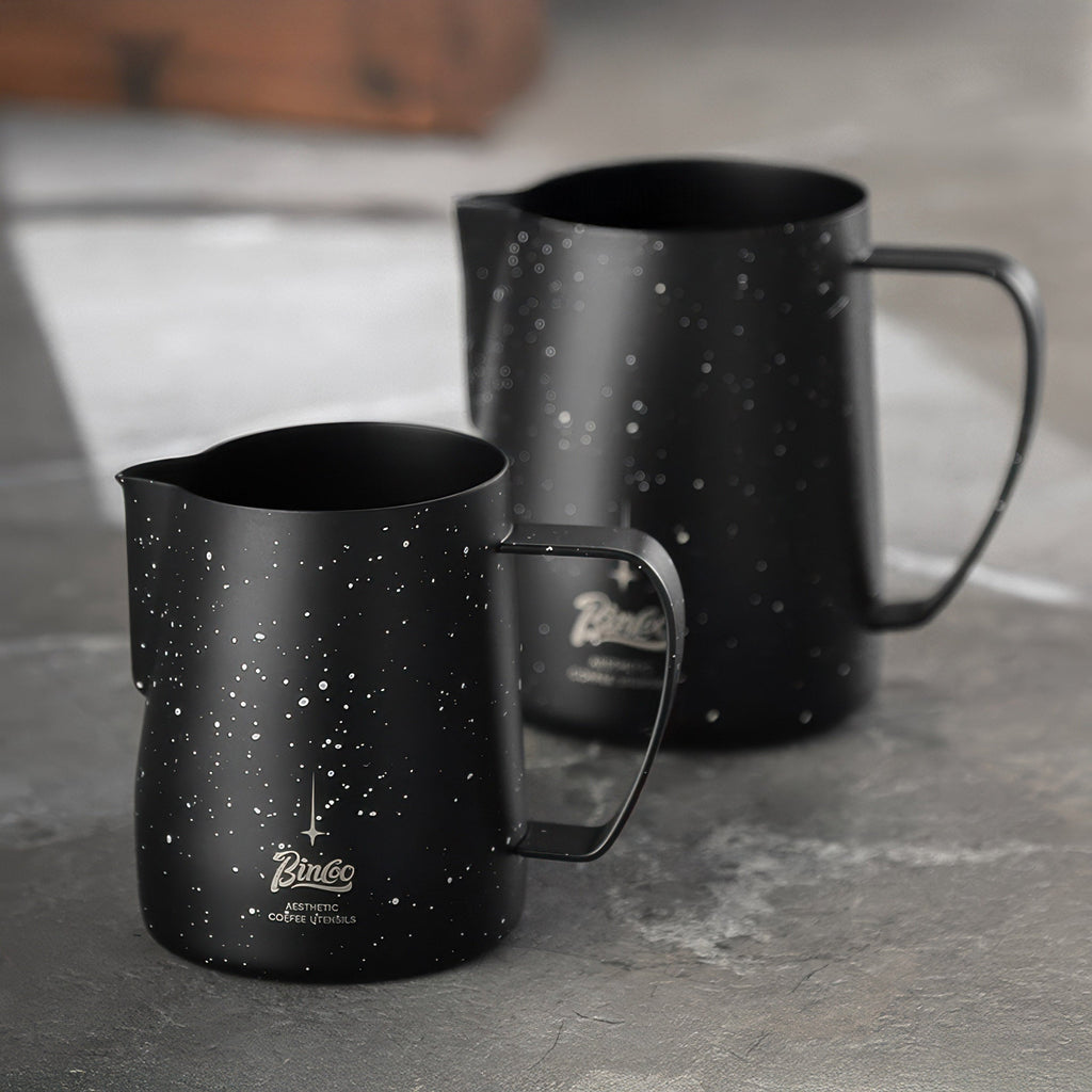 Barista Milk Pitcher - Starry Sky Latte Art Jug - Shop Coffee Hobby