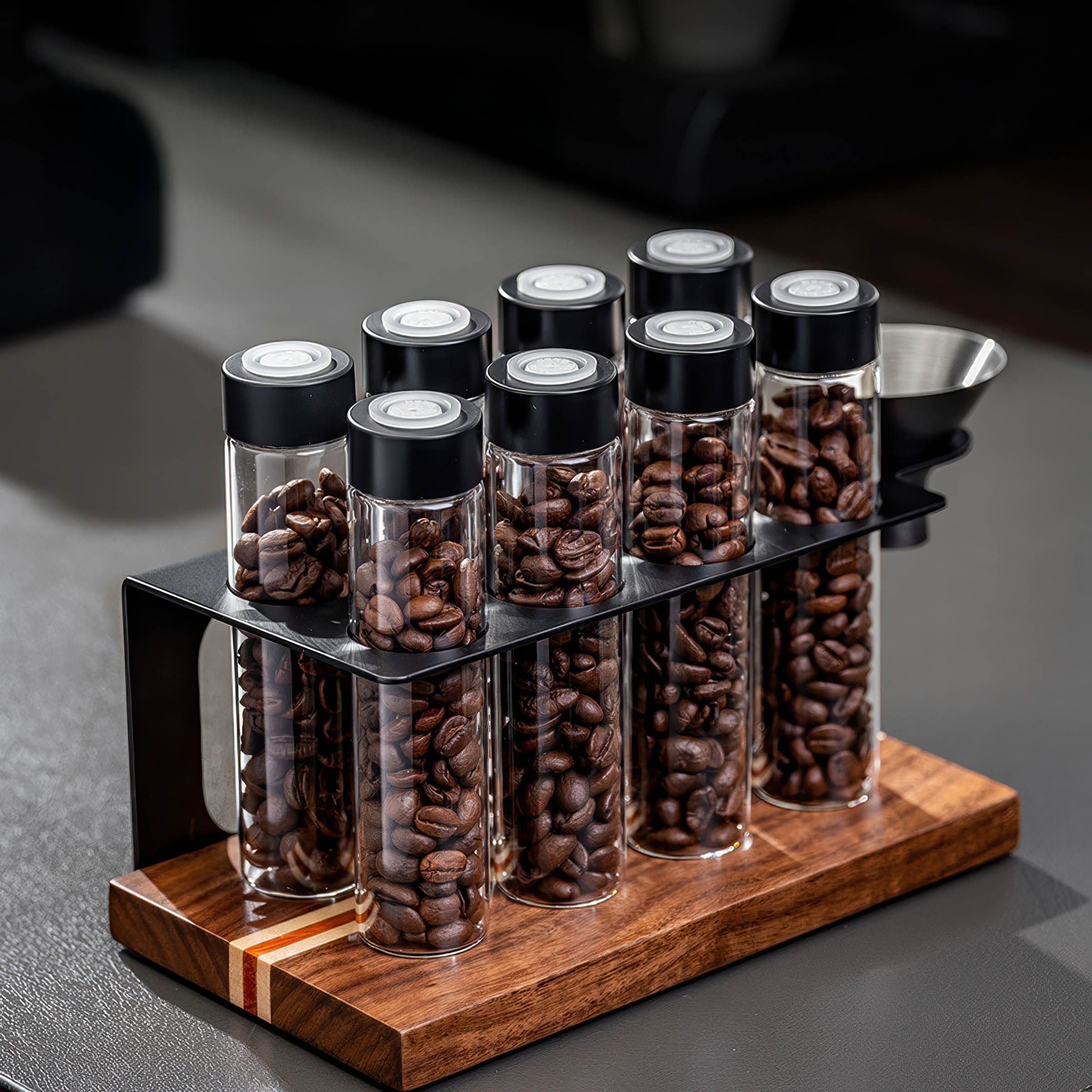Lab-Style Coffee Storage Bean Rack - Shop Coffee Hobby