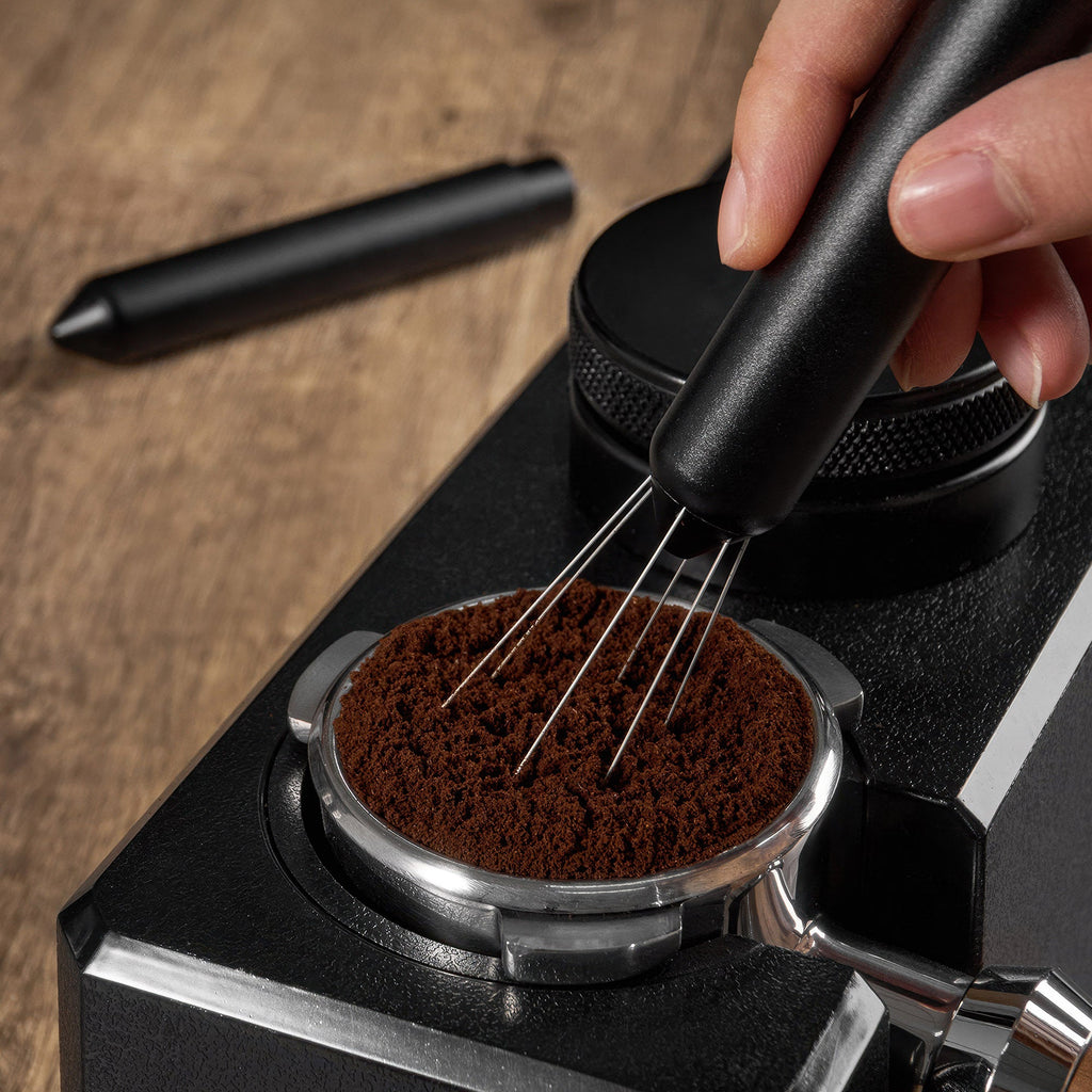 Spring WDT Tool – Press-Action Espresso Distributor - Shop Coffee Hobby