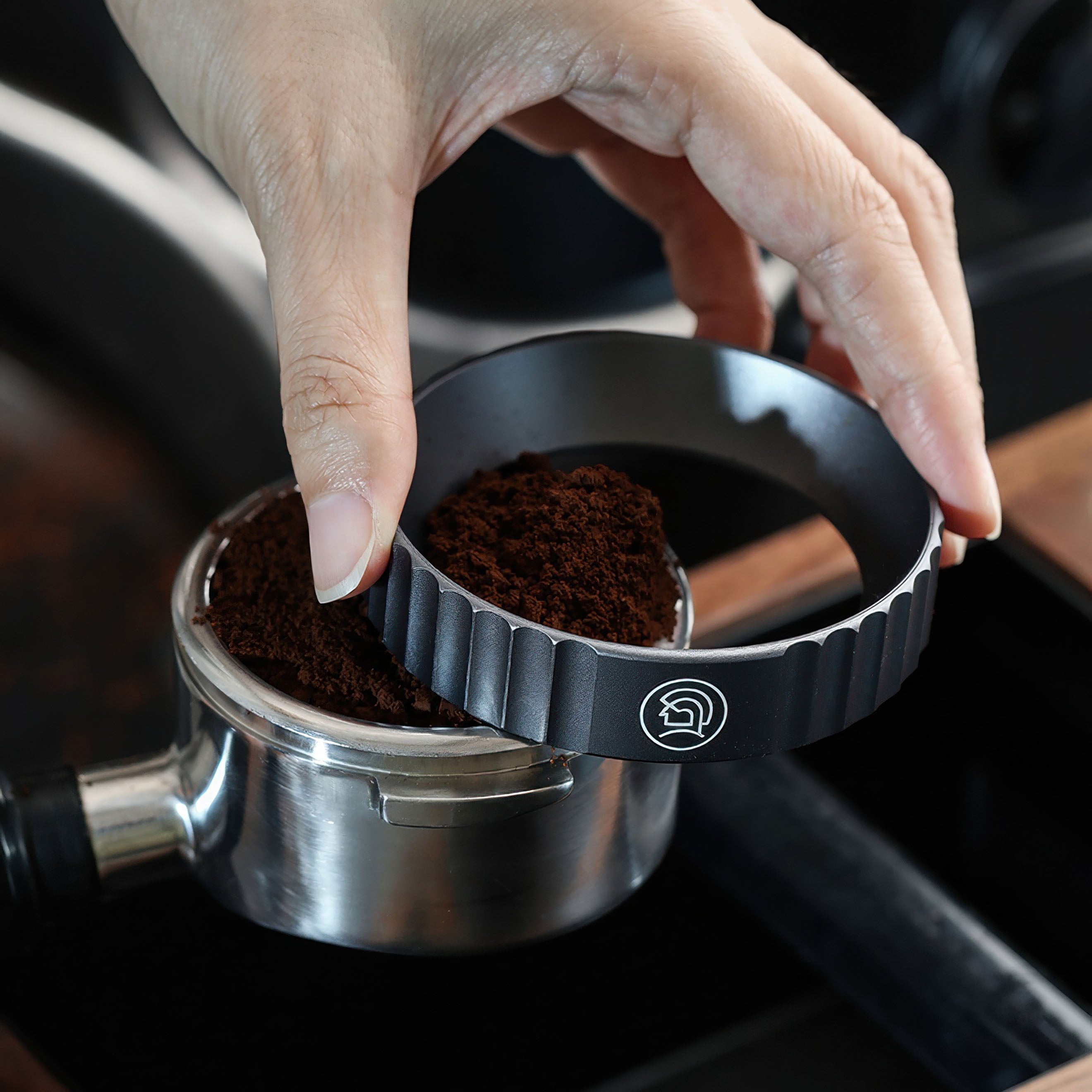 Funnel Cup Magnetic Dosing Ring - Shop Coffee Hobby