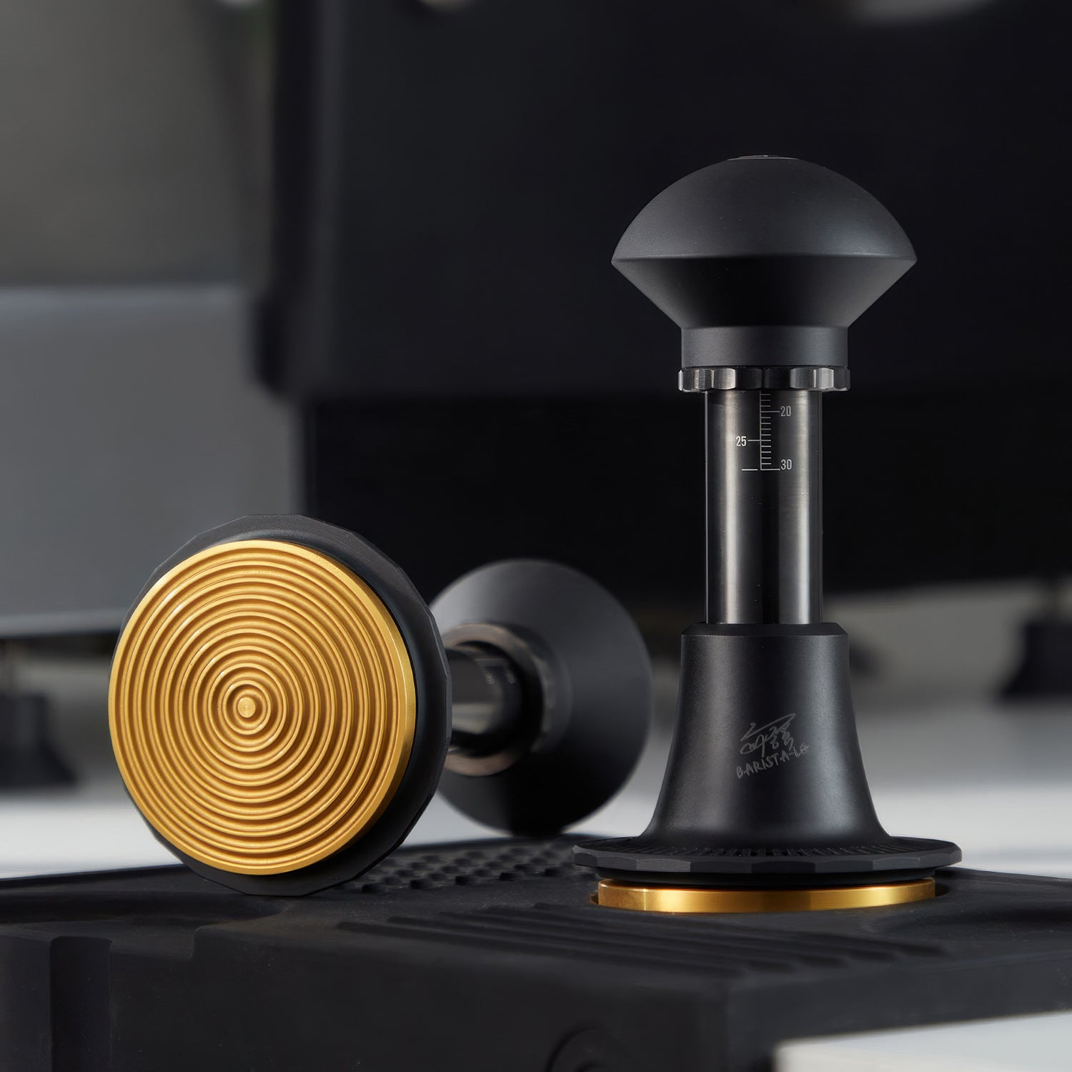 Titanium Spring-Loaded Espresso Tamper - Shop Coffee Hobby