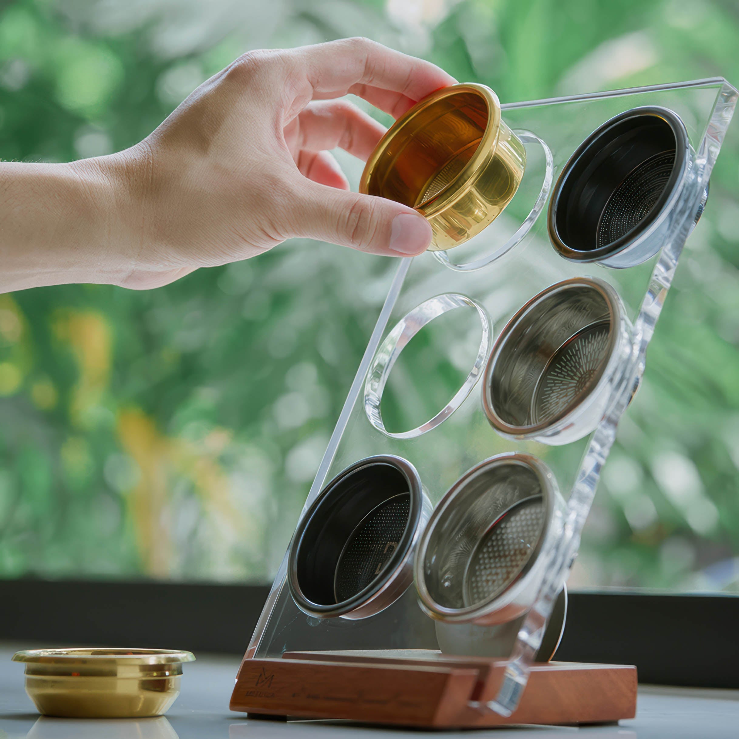Coffee Filter Basket Storage Display - Shop Coffee Hobby