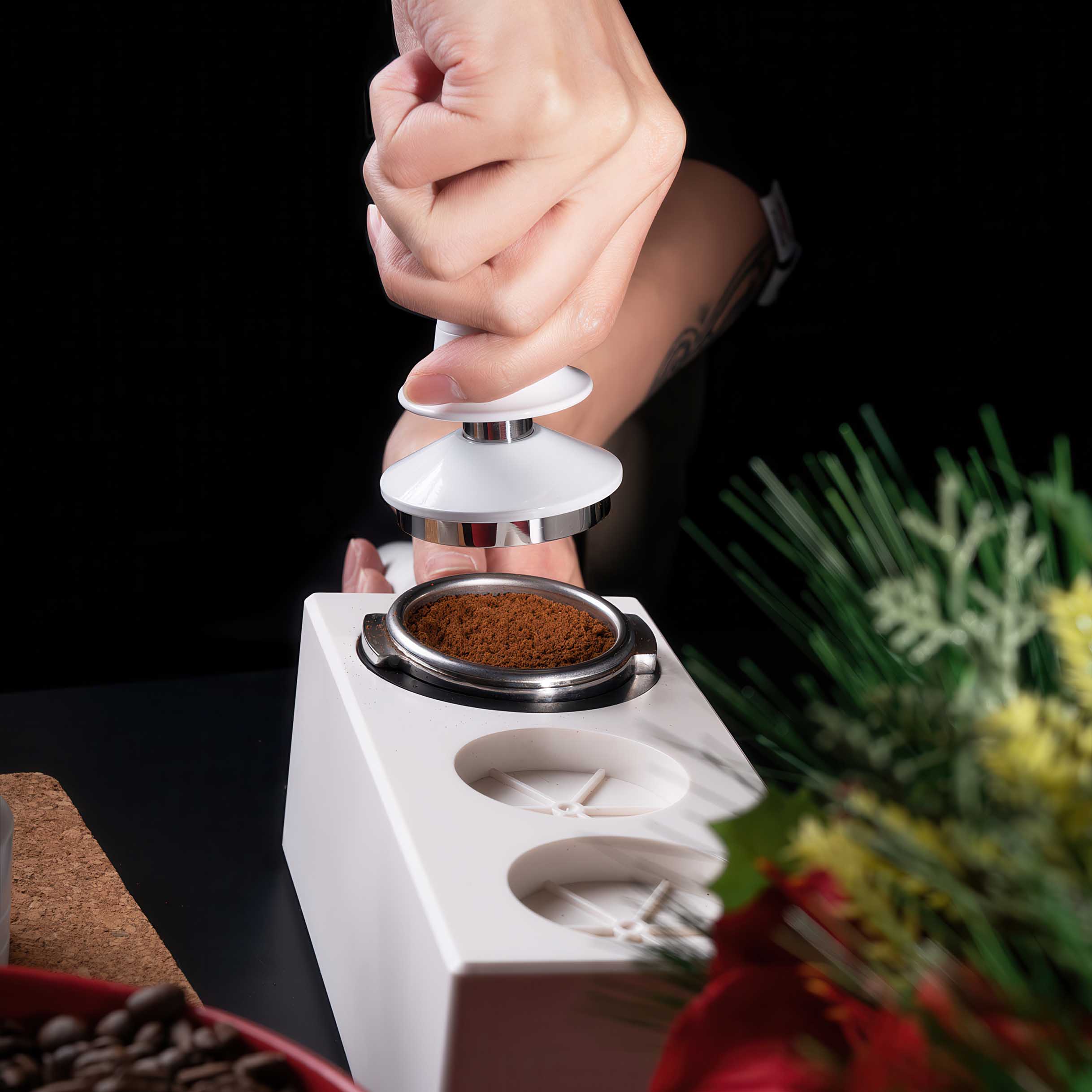 Snowman Constant Force Tamper 58mm - Shop Coffee Hobby