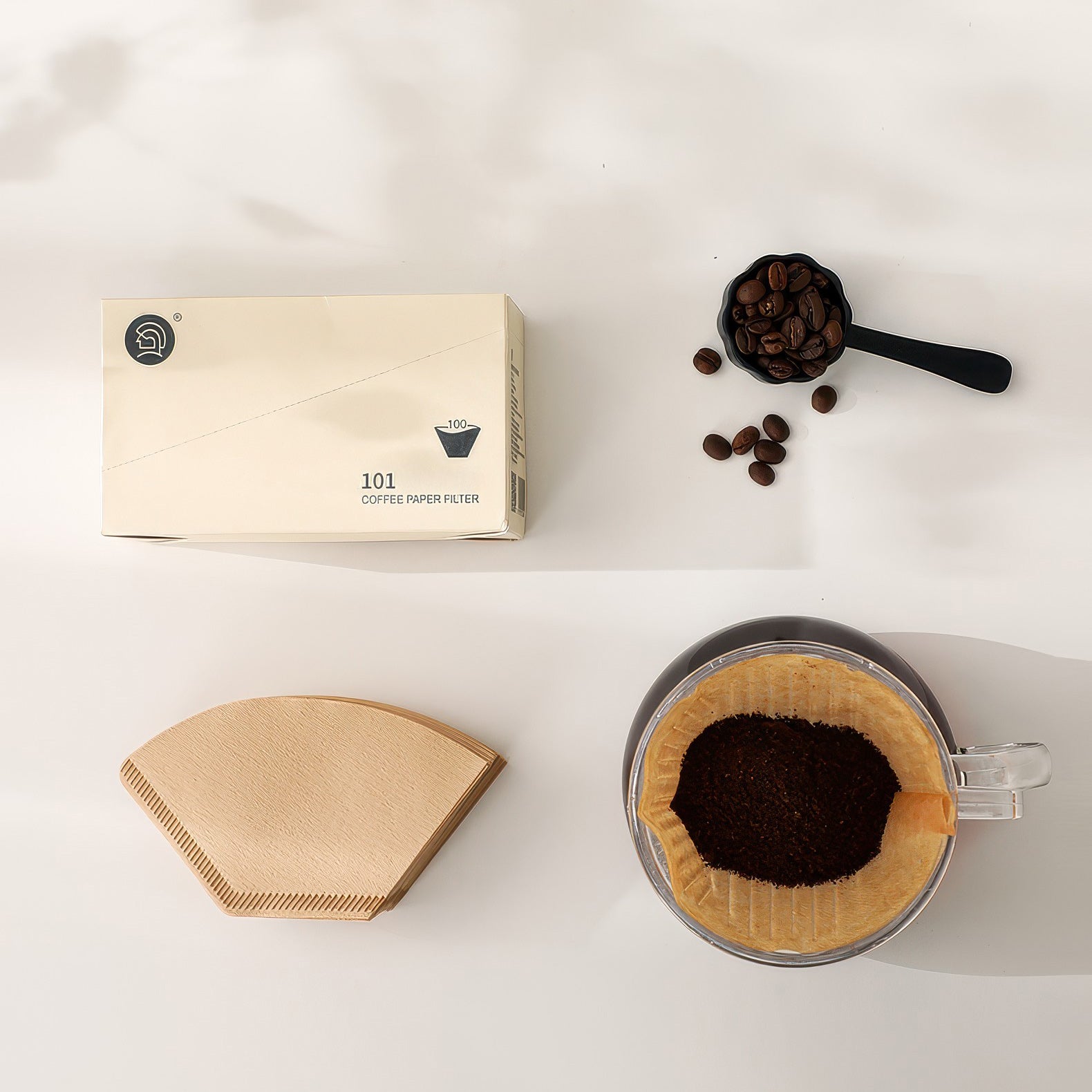 Coffee Filter Papers 100-Pack - Shop Coffee Hobby