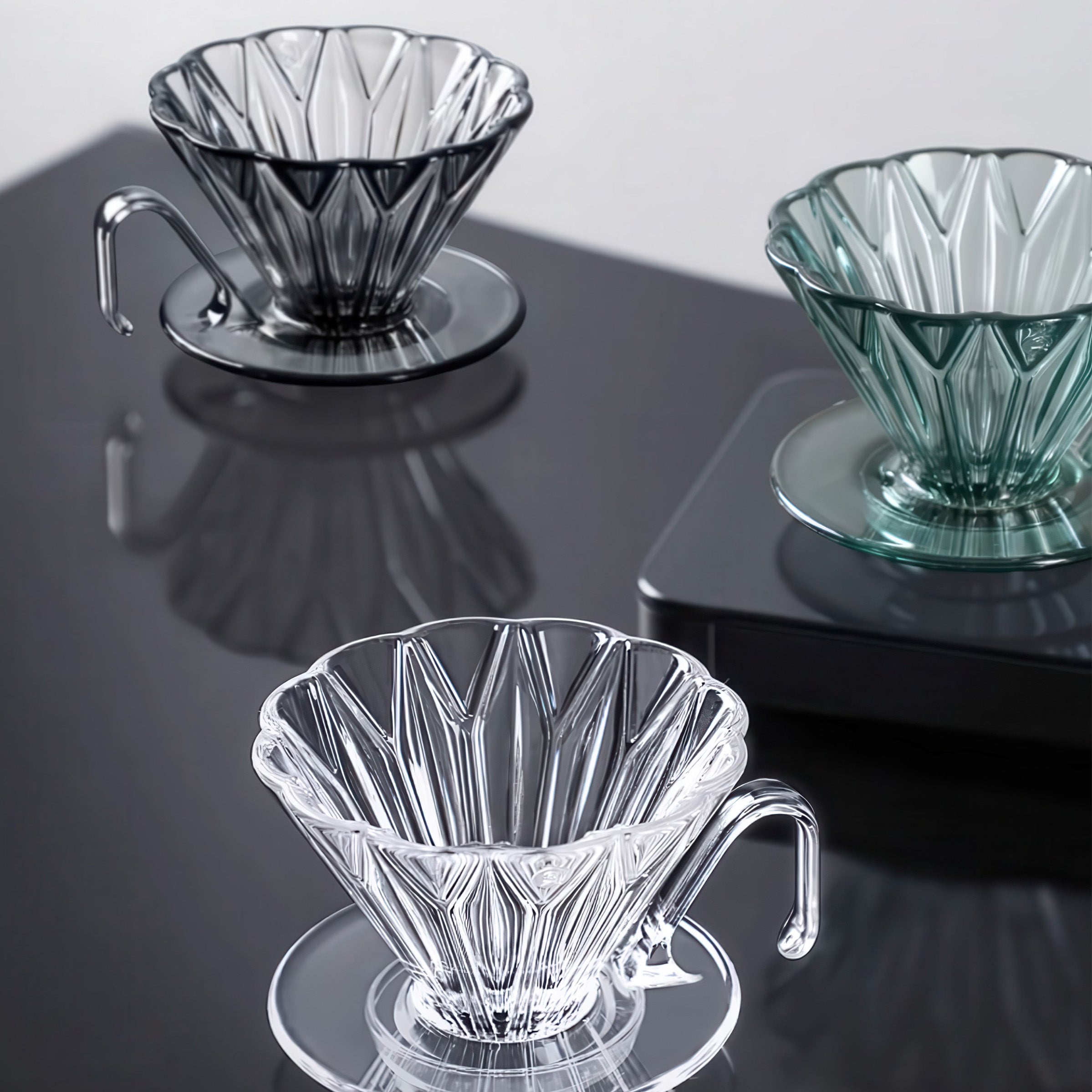 Diamond Pattern Prisma Pour Over Coffee Dripper - Shop Coffee Hobby