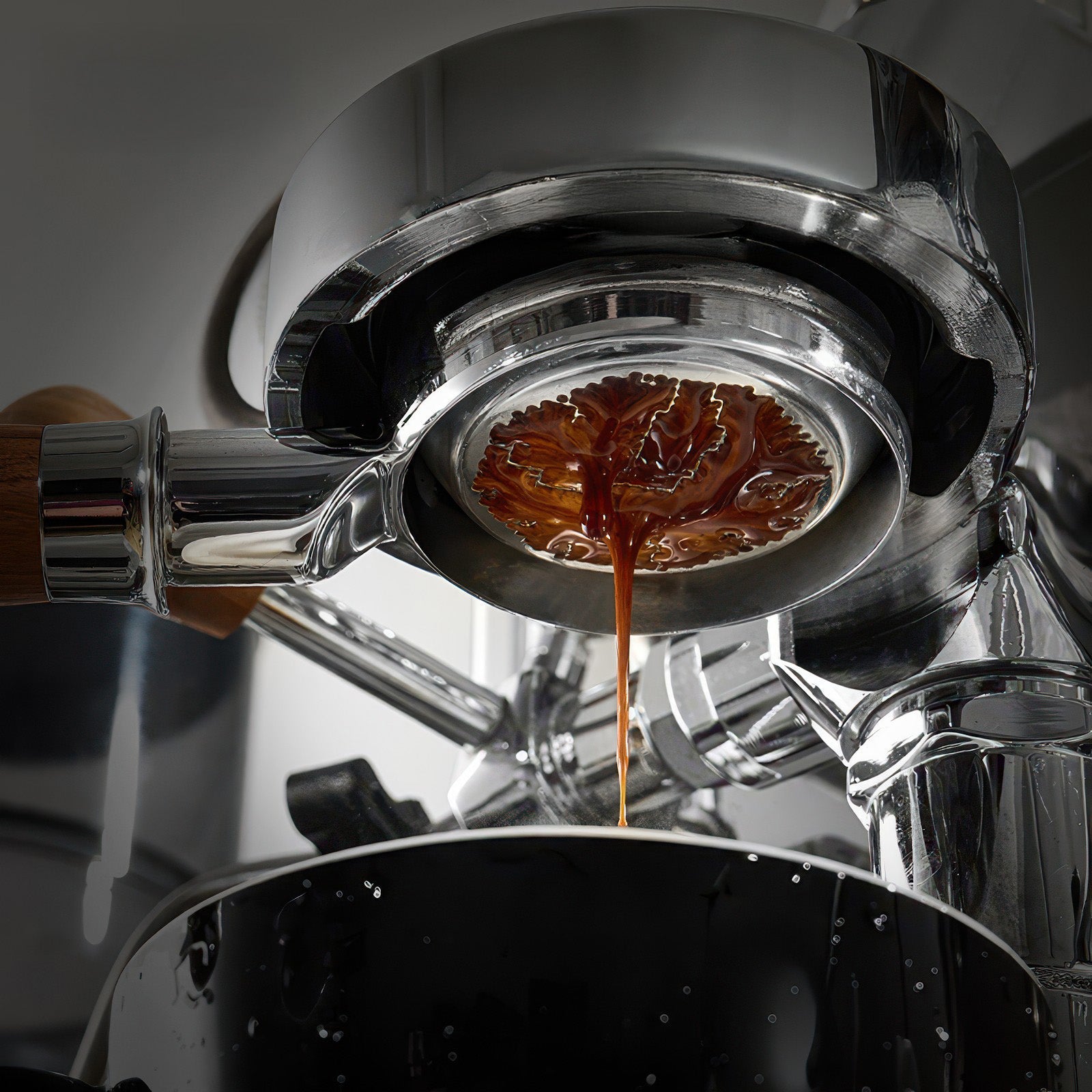 Solid Wood Handle Bottomless Portafilter - Shop Coffee Hobby