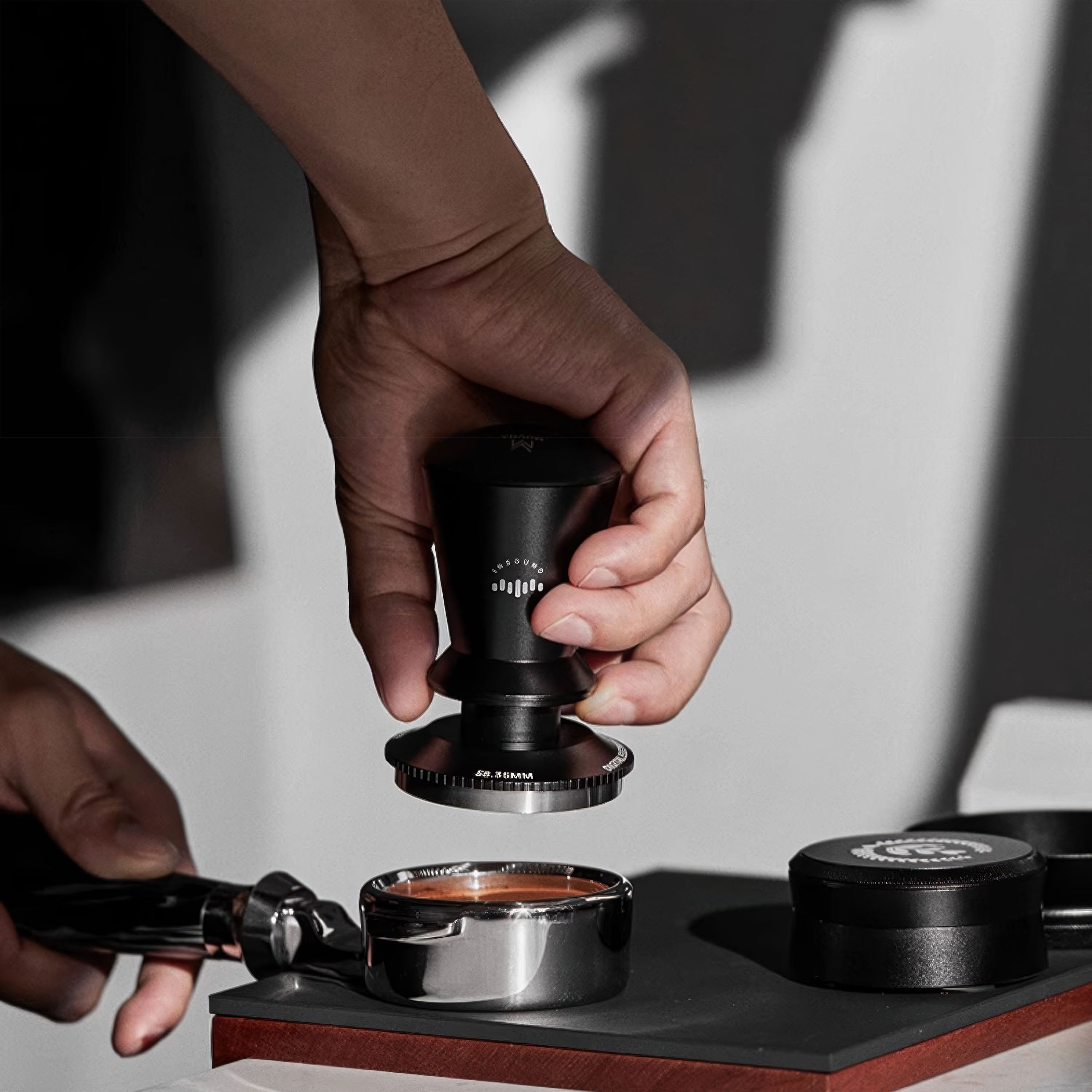 Adjustable Digital Tamper with Display - Shop Coffee Hobby