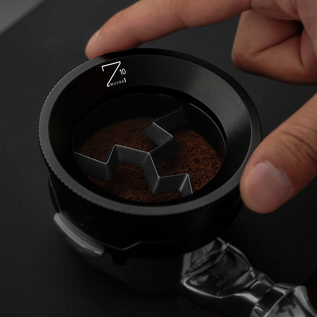 Z10 WDT Tool & Dosing Ring - 2-in-1 Espresso Distributor - Shop Coffee Hobby