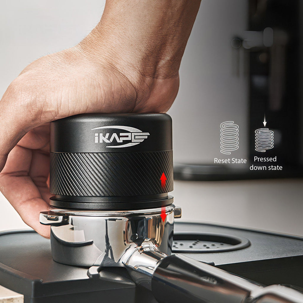 Espresso Calibrated Tamper with Spring Loaded - Shop Coffee Hobby
