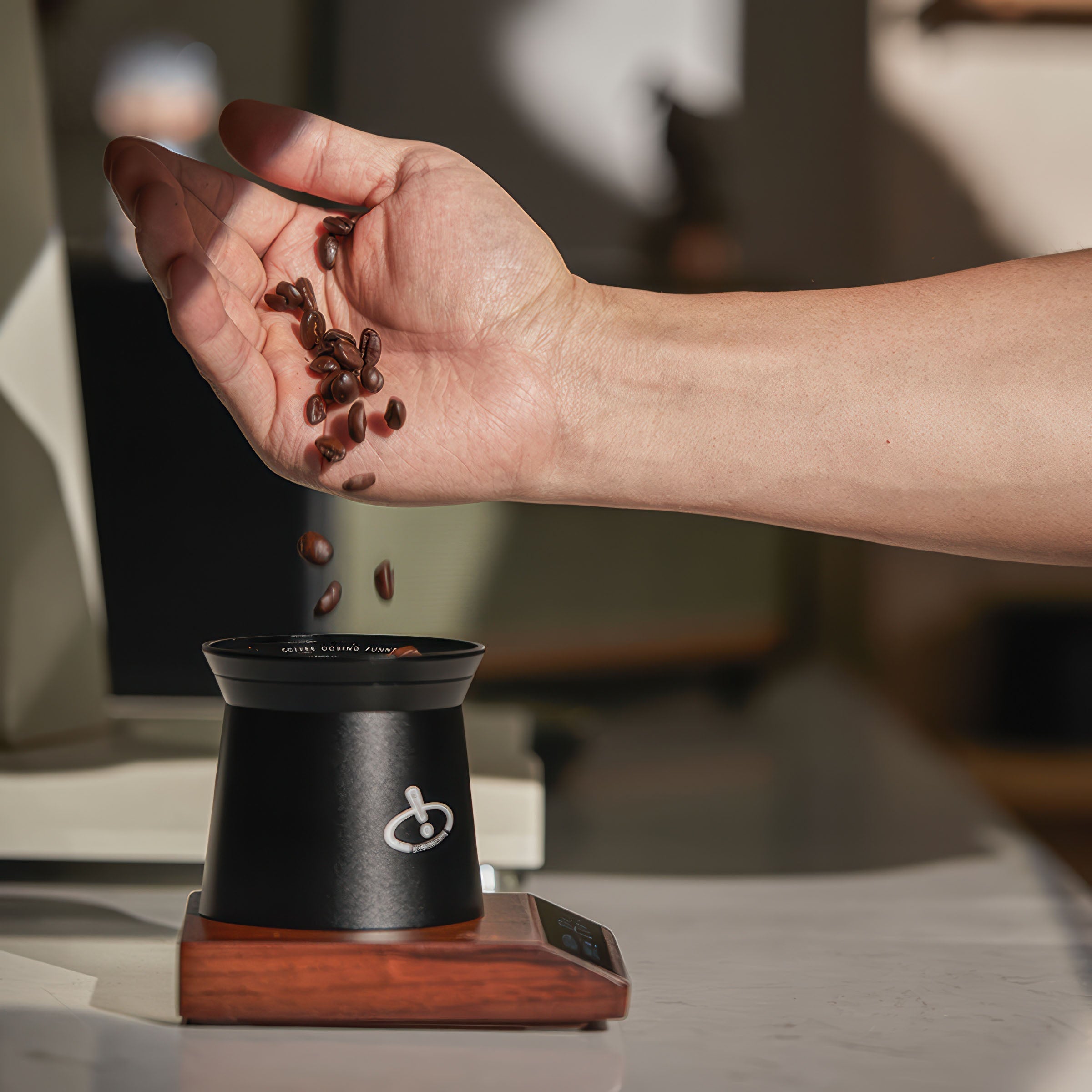 Precision Brew Walnut Digital Coffee Scale - Shop Coffee Hobby
