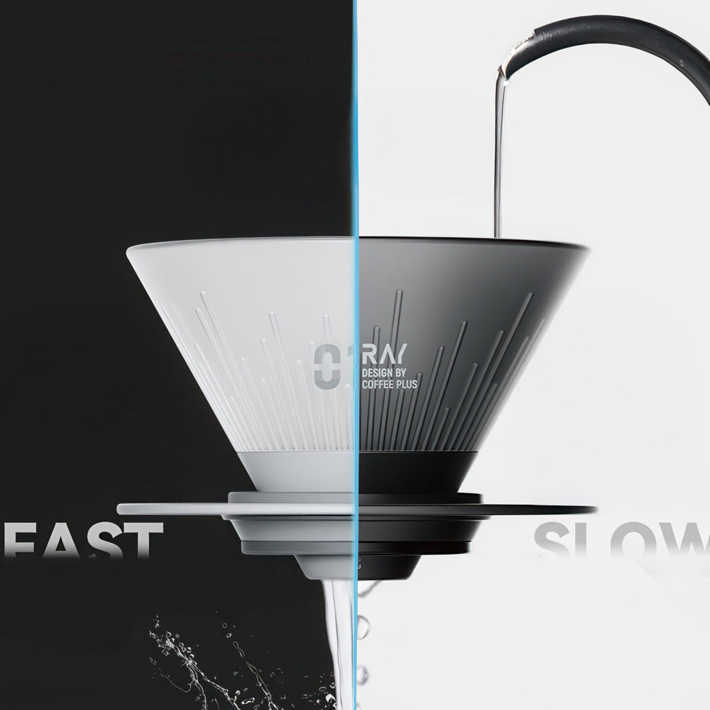 Ray Star Shadow V60 Style Pour Over Coffee Dripper - Shop Coffee Hobby