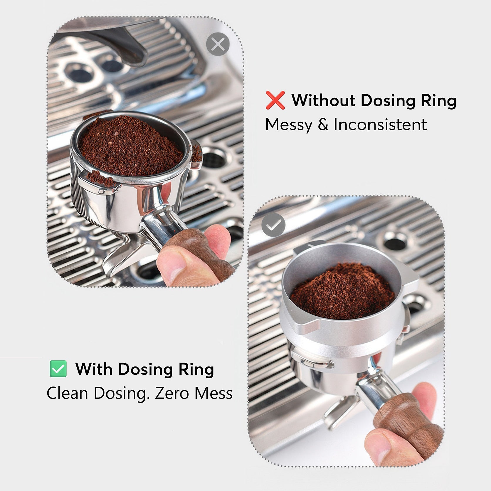 Breville 54mm Dosing Funnel Ring - Shop Coffee Hobby