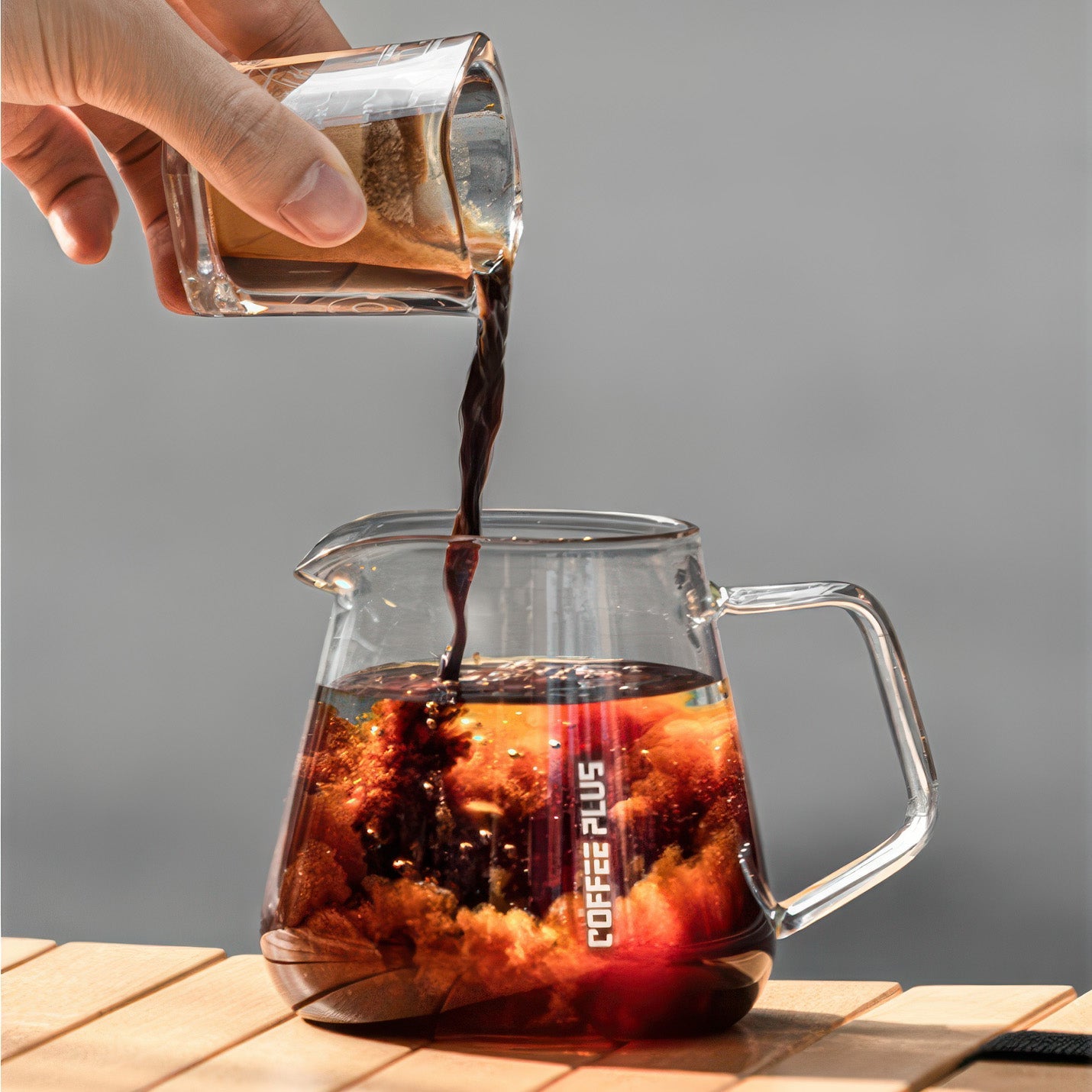 Glass Coffee Server Carafe Hand Brew Pour Over - Shop Coffee Hobby