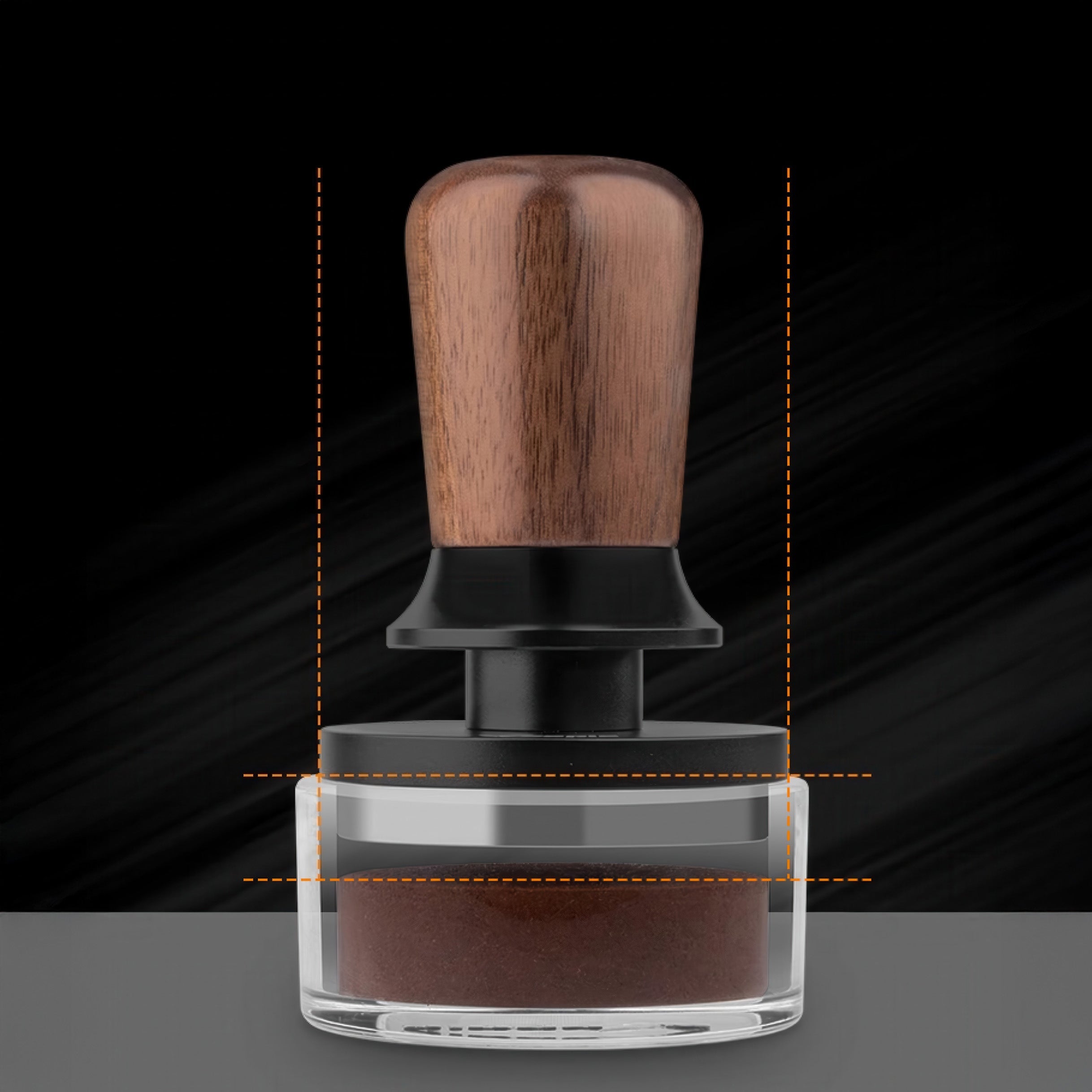 Walnut Coffee Tamper Balanced Design - Shop Coffee Hobby
