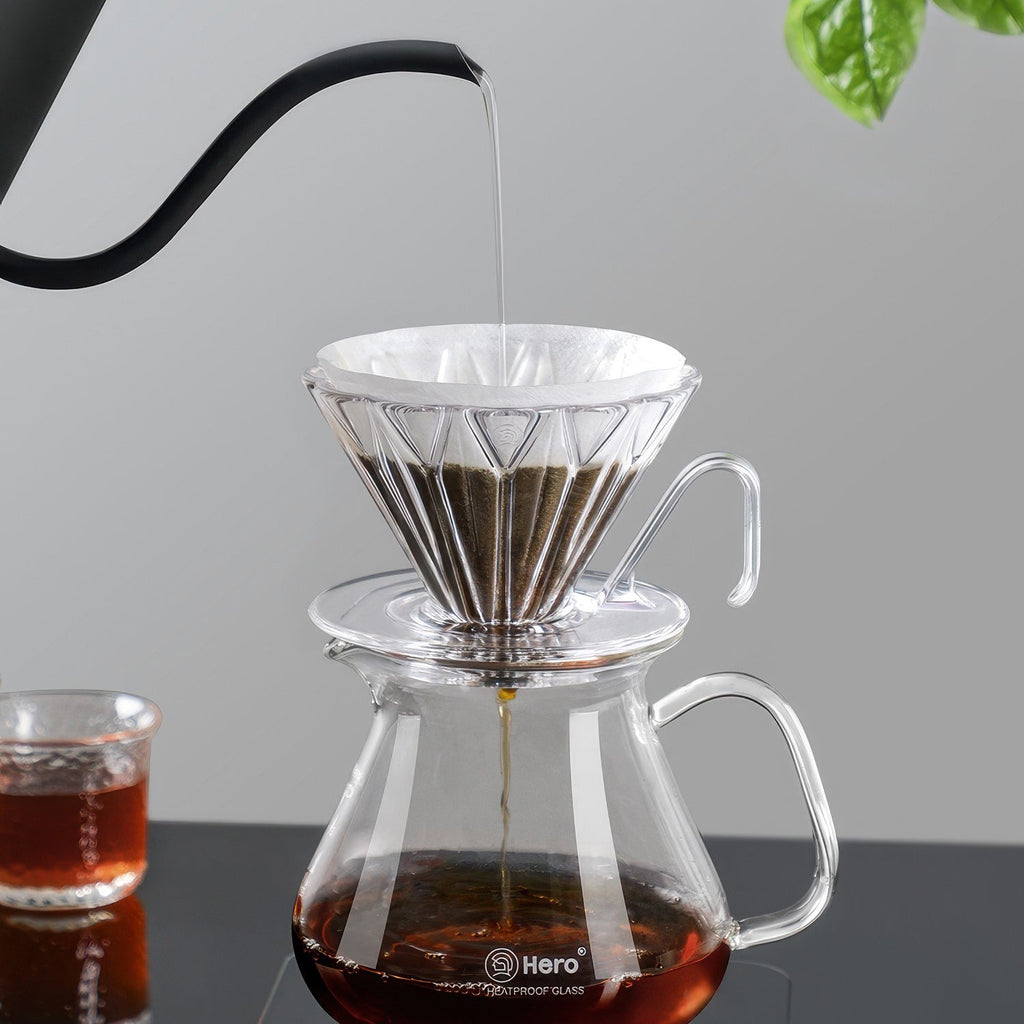 Diamond Pattern Prisma Pour Over Coffee Dripper - Shop Coffee Hobby