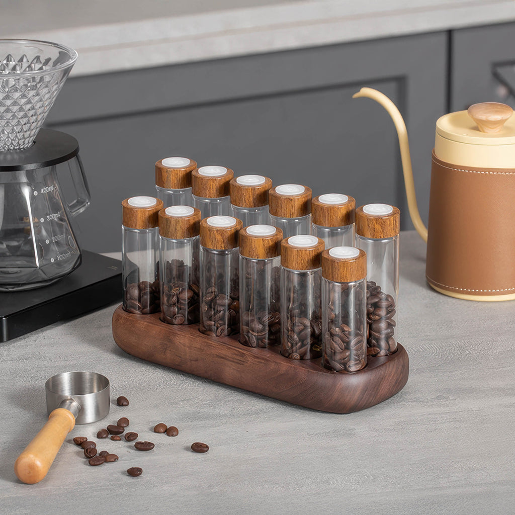 Barista Coffee Bean Storage Tube Set - Shop Coffee Hobby