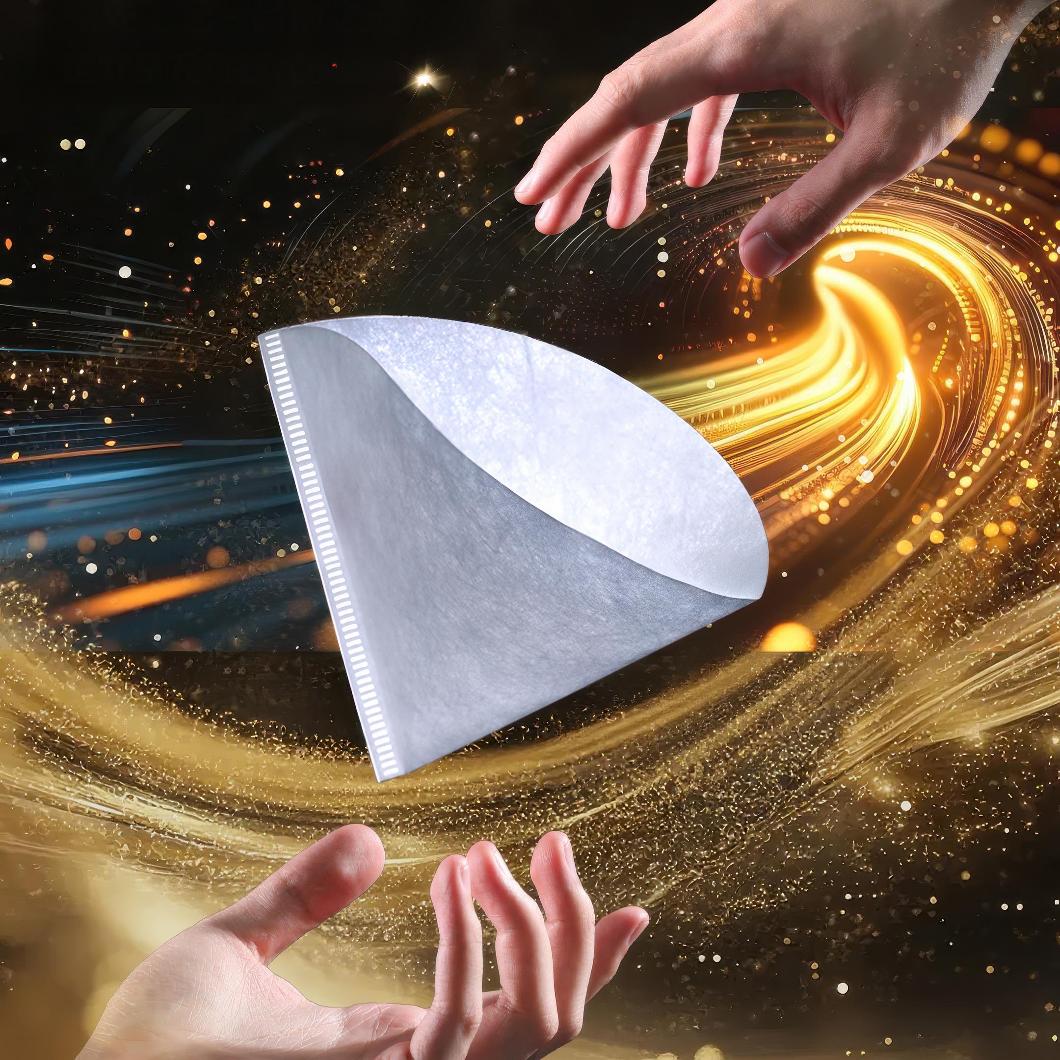 V60 Non-Woven Coffee Filter Paper Fast Flow - Shop Coffee Hobby