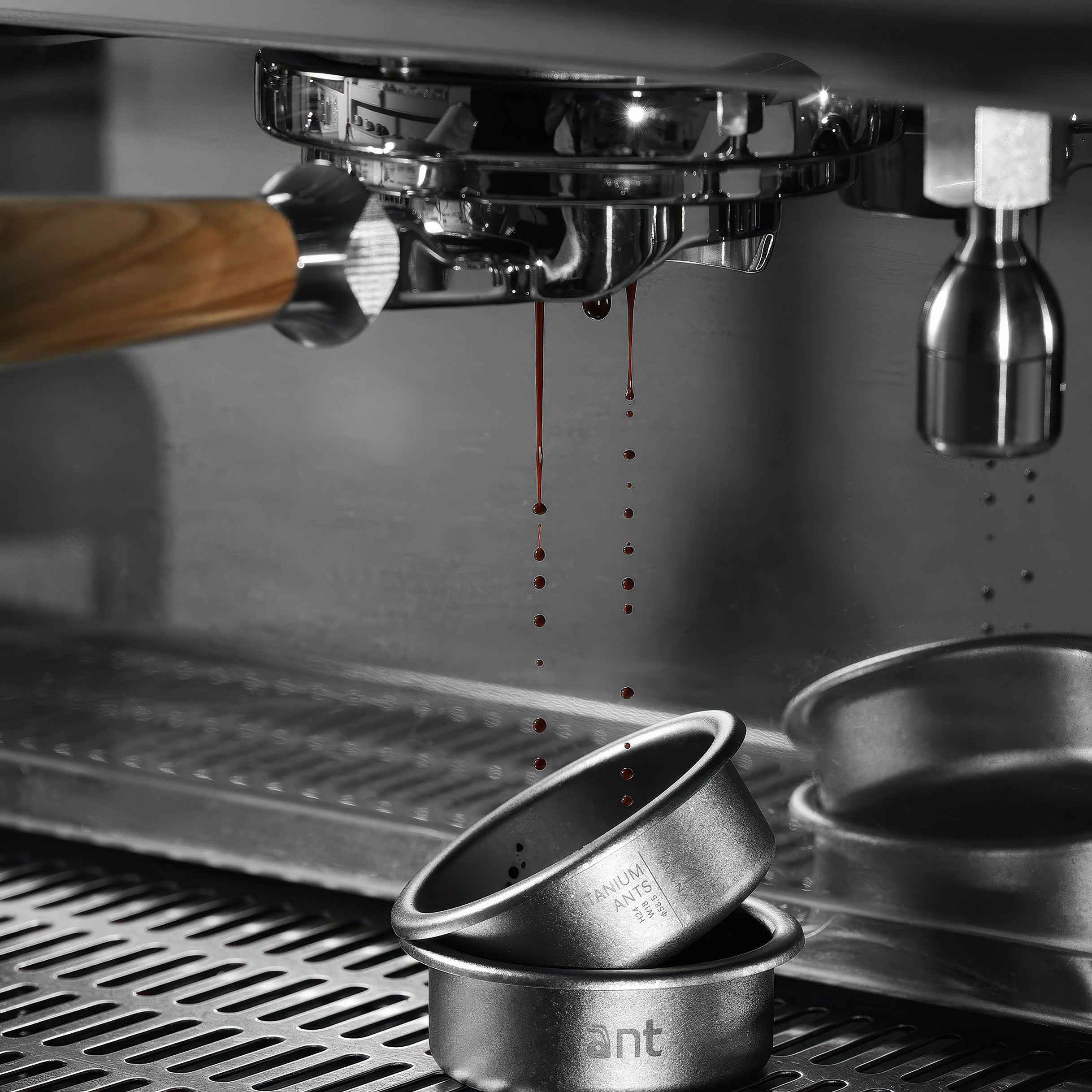 Pure Titanium Espresso Basket - Shop Coffee Hobby