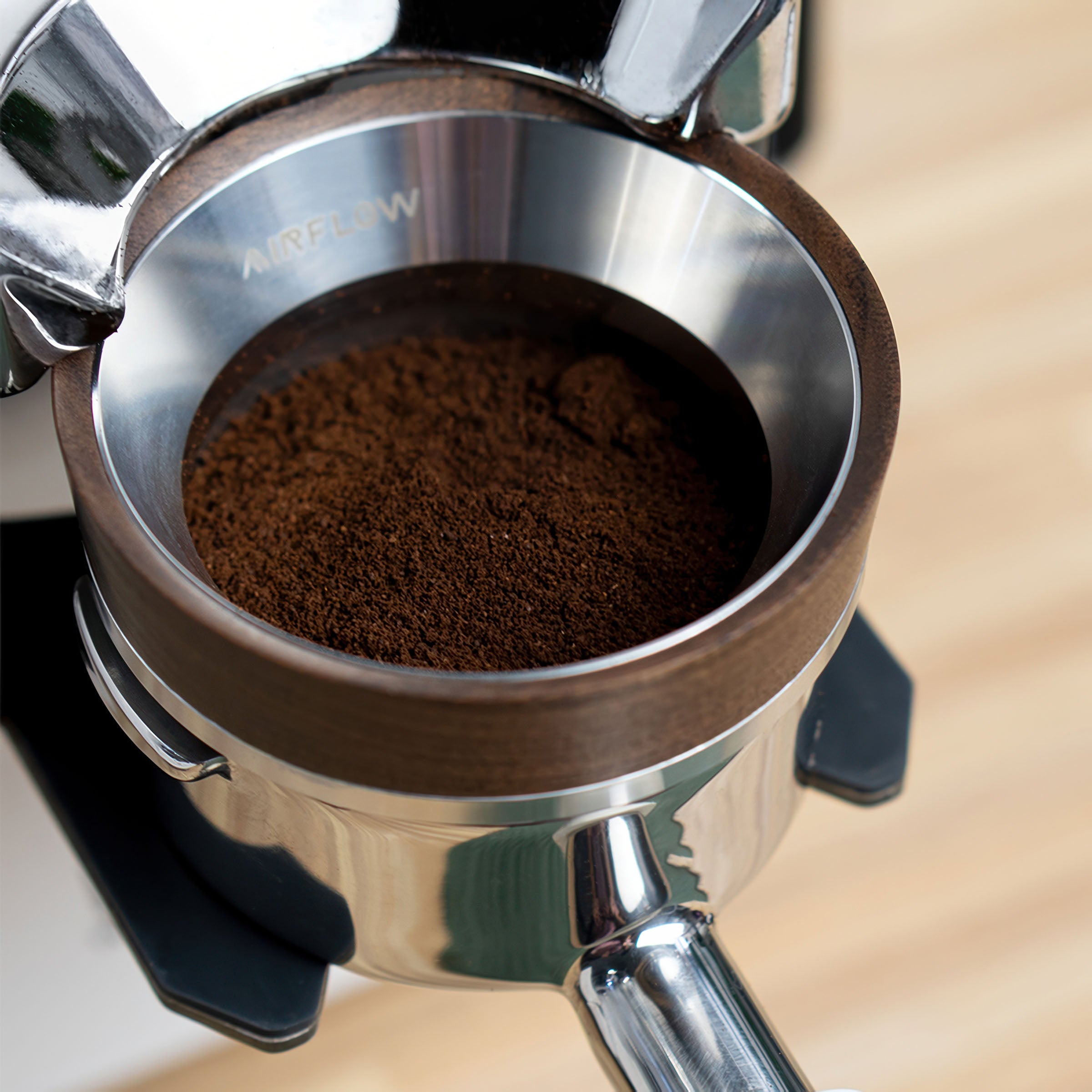 Walnut Dosing Ring 58mm - Shop Coffee Hobby