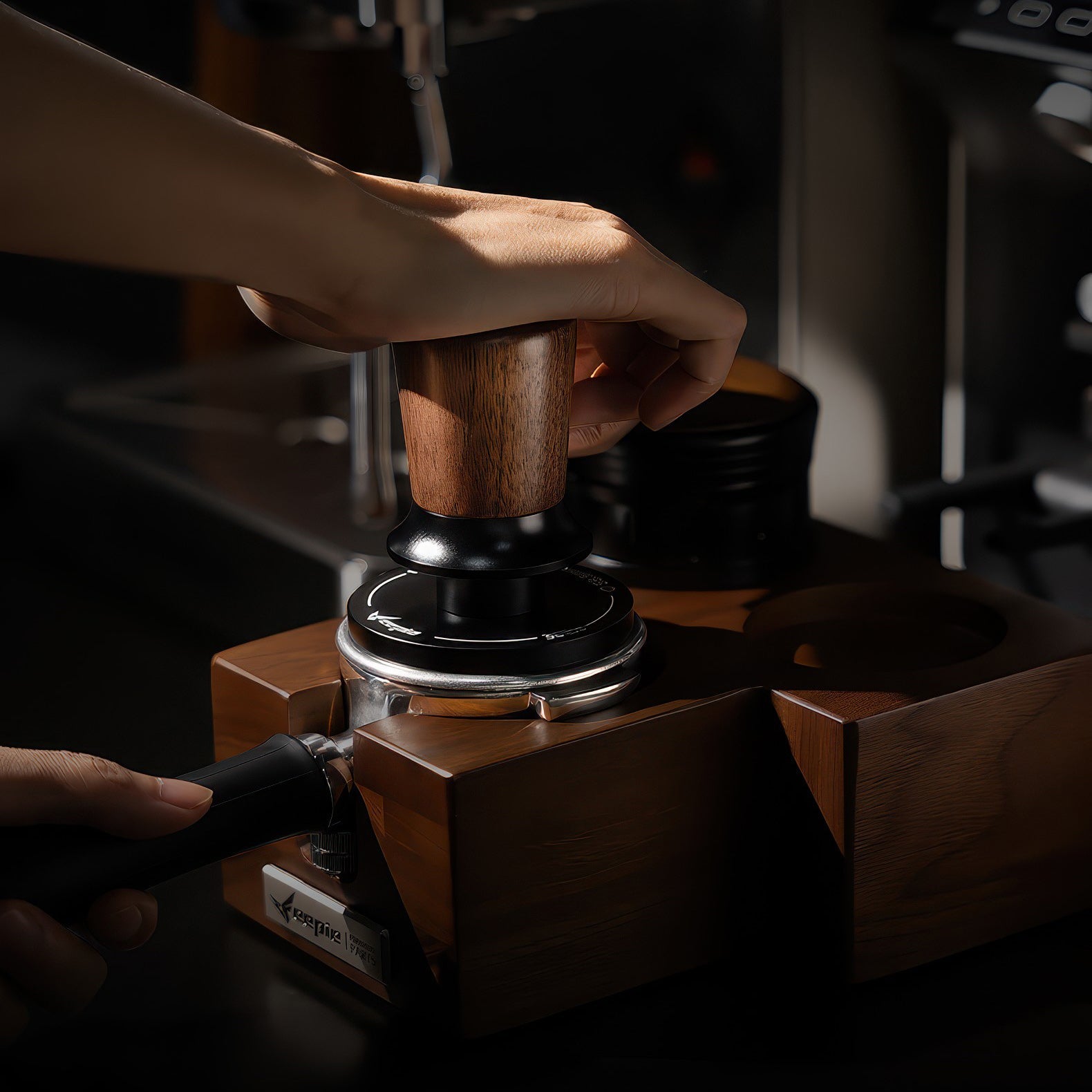 Walnut Coffee Tamper Balanced Design - Shop Coffee Hobby