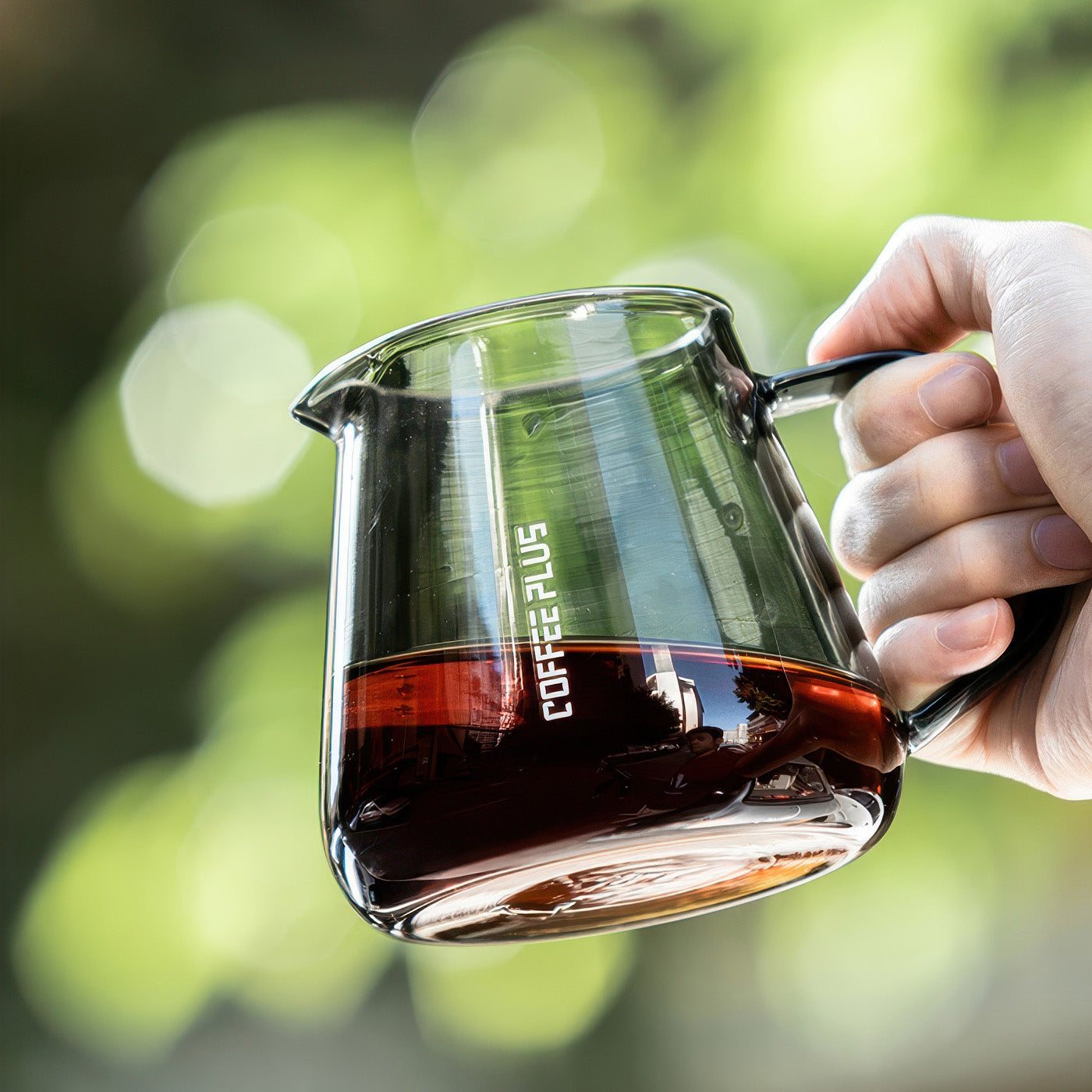 Glass Coffee Server Carafe Hand Brew Pour Over - Shop Coffee Hobby