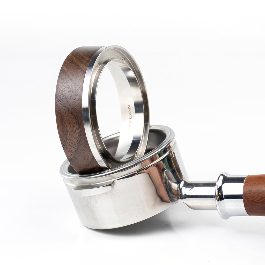 Walnut Dosing Ring 58mm - Shop Coffee Hobby