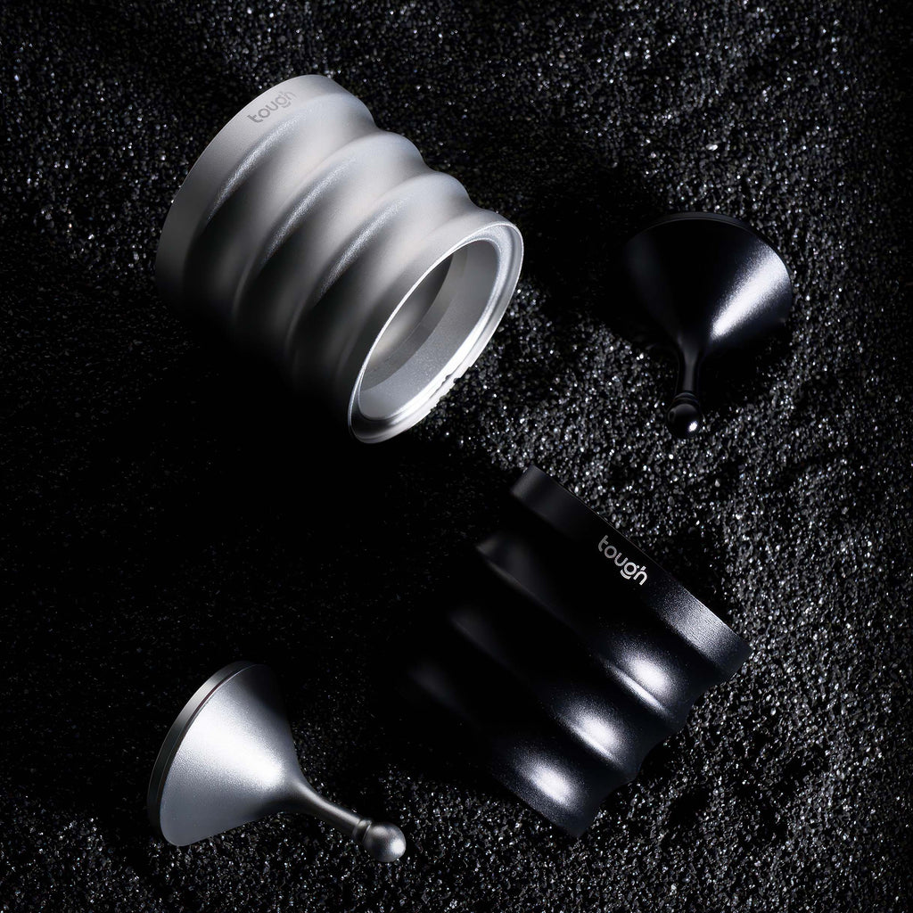 Stainless Steel Dosing Funnel Multi-Tier Design - Shop Coffee Hobby