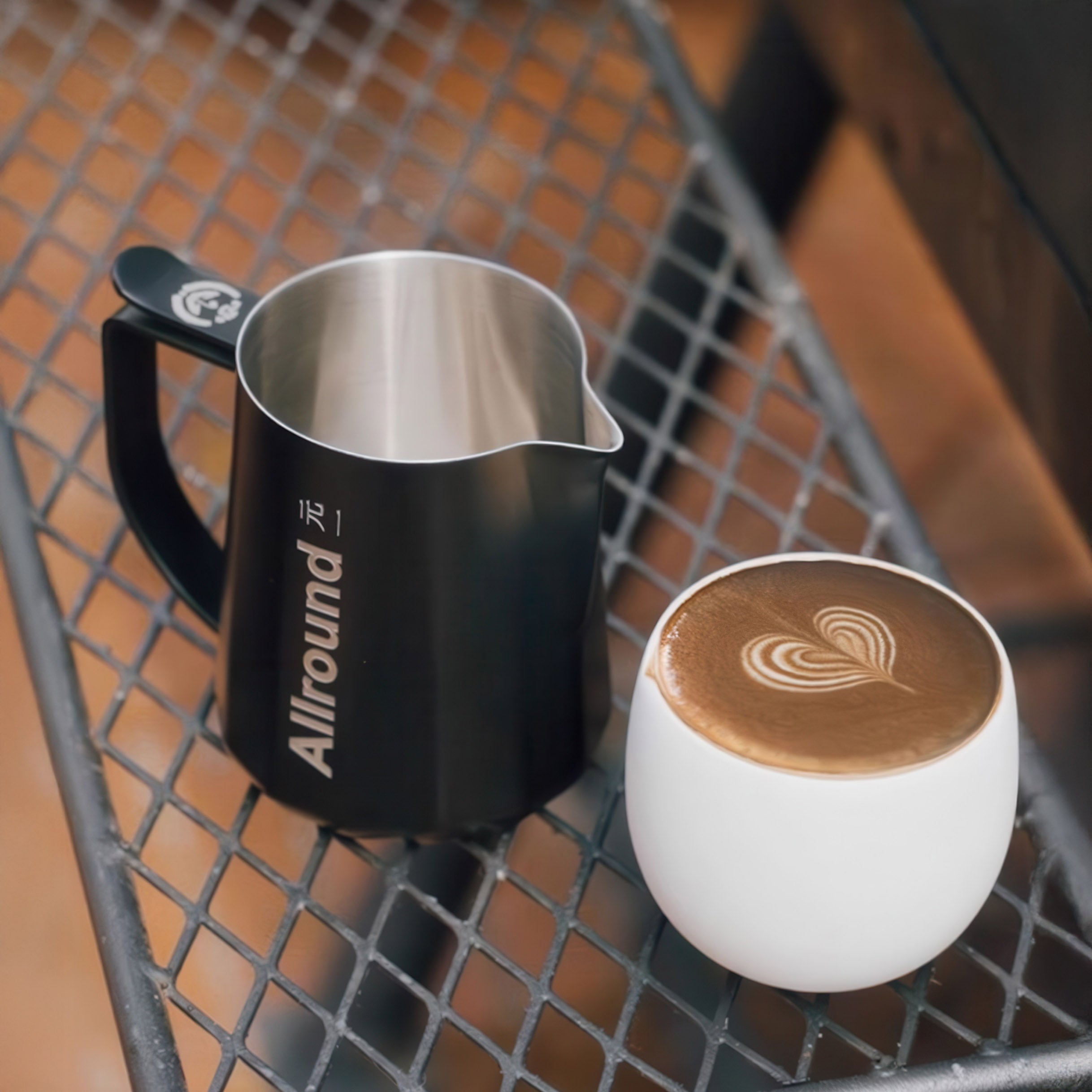 Allround Competition Grade Milk Pitcher for Latte Art