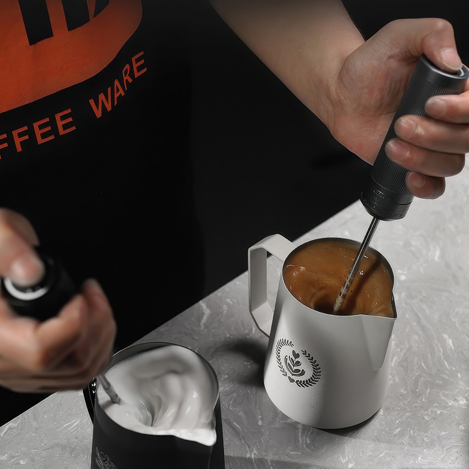 Electric Handheld Milk Frother Rechargeable - Shop Coffee Hobby