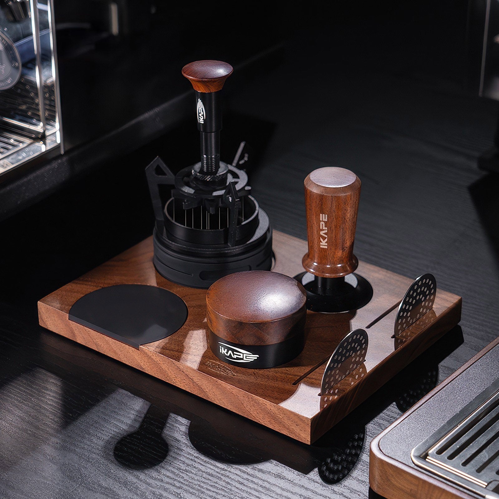 Black Edition Calibrated Coffee Tamper - Shop Coffee Hobby