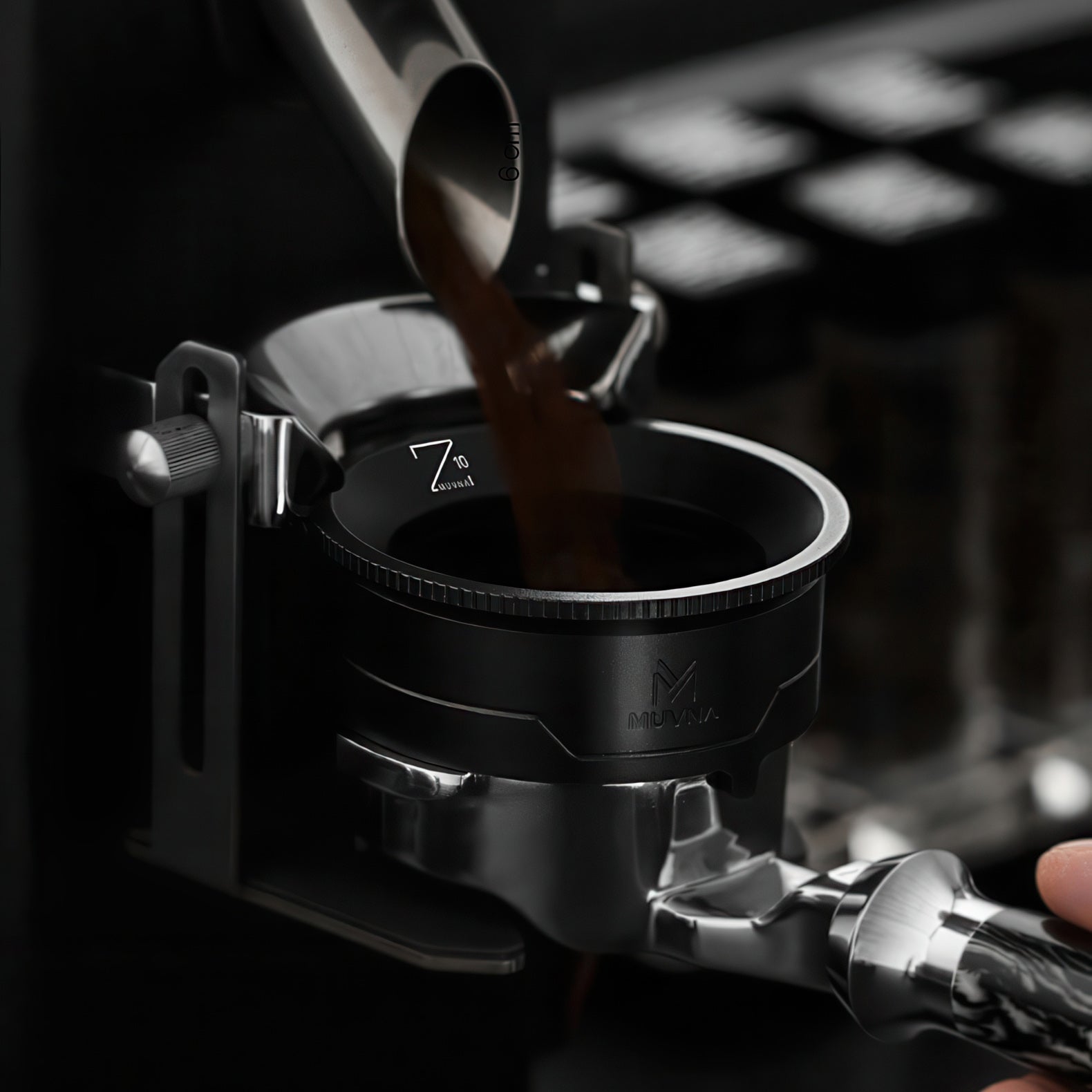 Z10 WDT Tool & Dosing Ring - 2-in-1 Espresso Distributor - Shop Coffee Hobby