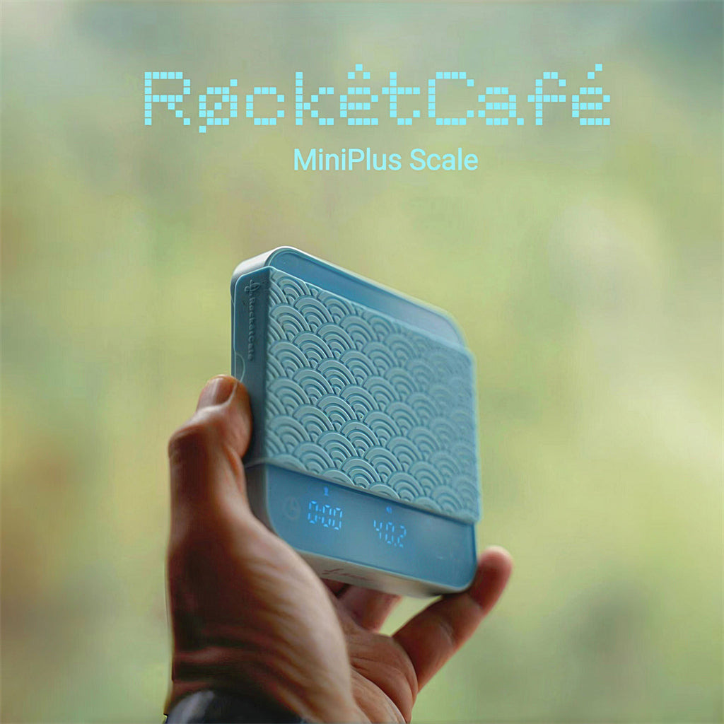 Rocket MiniPlus Coffee Scale - Timer & Ratio Calculator - Shop Coffee Hobby