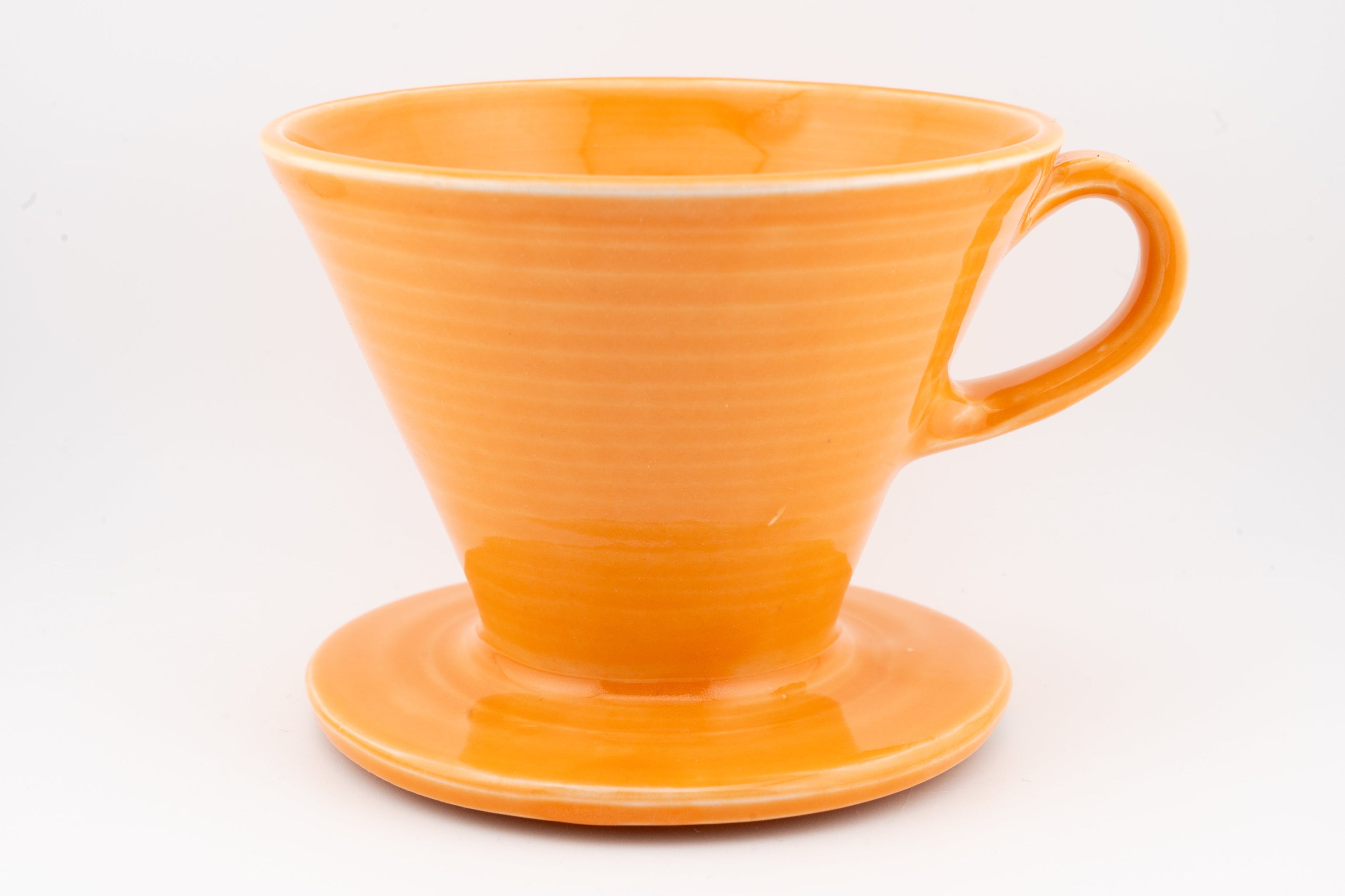 Swan City Ceramics V60 Pour-Over Coffee Dripper – Handmade Ceramic Cone Brewer