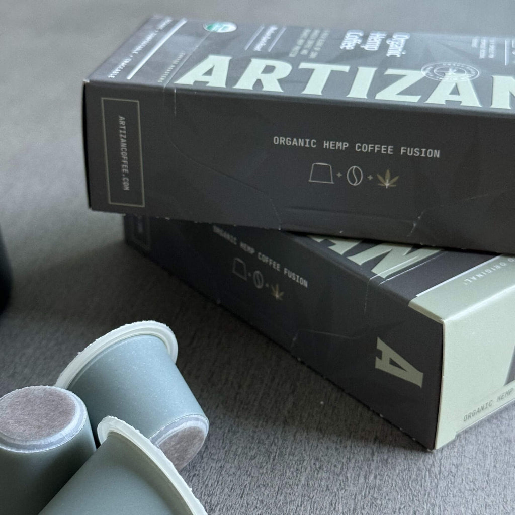 Artizan Low-Acid Hemp Coffee Pods – Nespresso Compatible