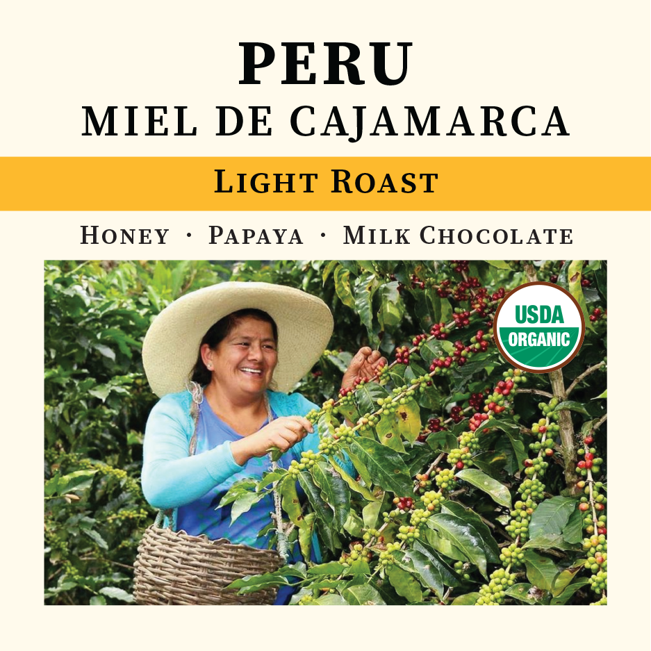 Thanksgiving Coffee Company Peru Miel de Cajamarca Light Roast FTO