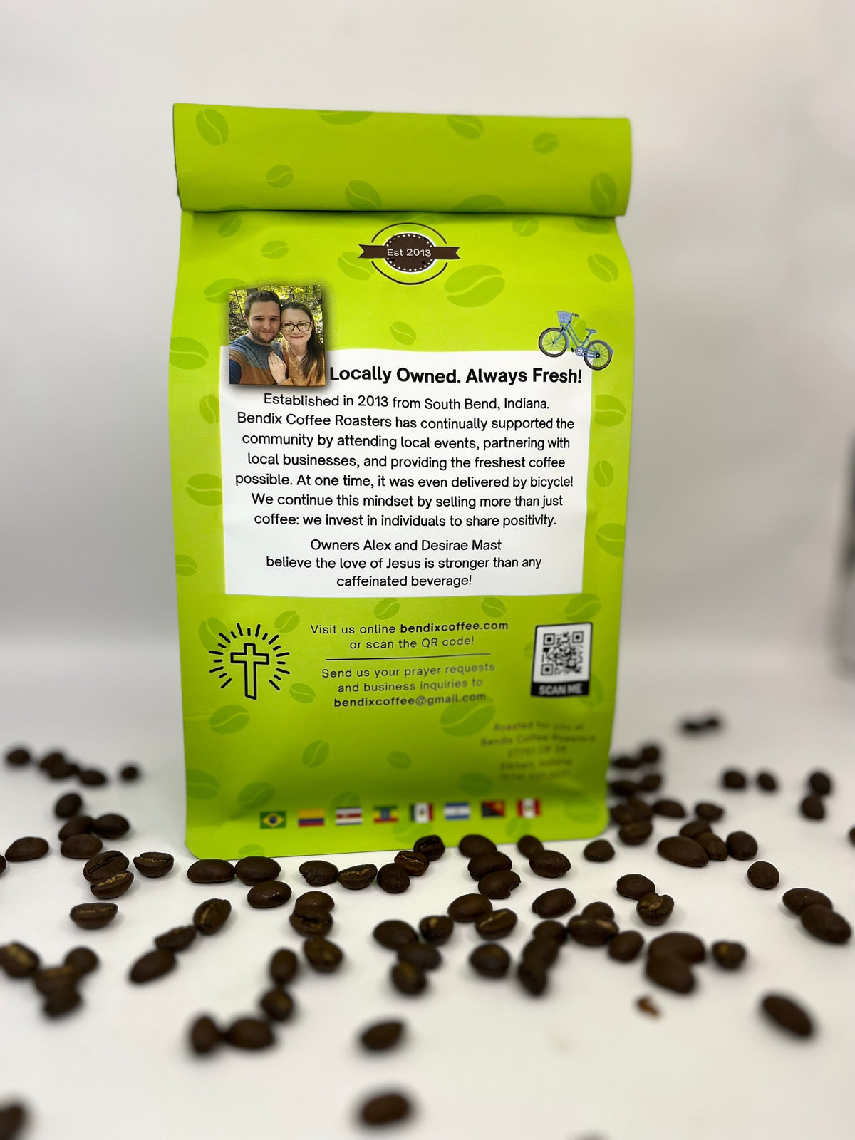 Jamaican Me Crazy Flavored Coffee | Bendix Coffee Roasters