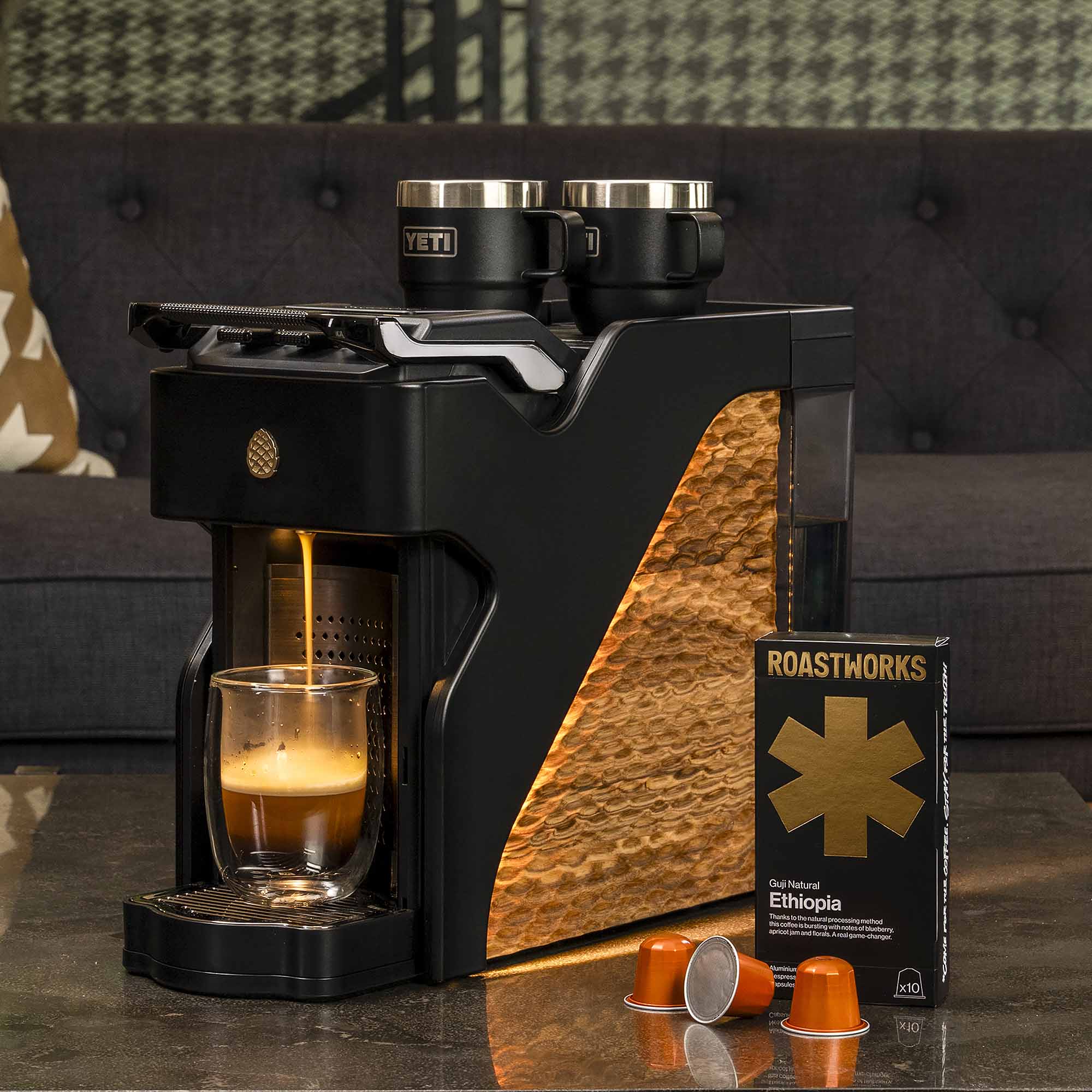 RoastWorks Pods: Ethiopia Guji – Bright Single Origin Nespresso Compatible Coffee (10 Pack) - Shop Coffee Hobby