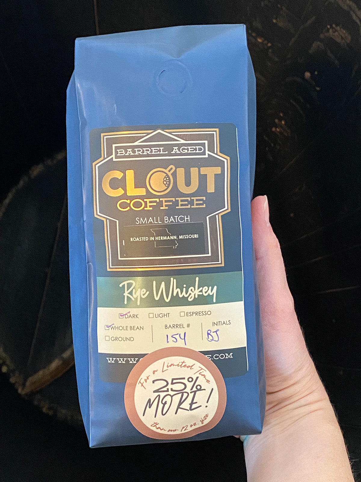 Rye Whiskey | 16oz - Shop Coffee Hobby
